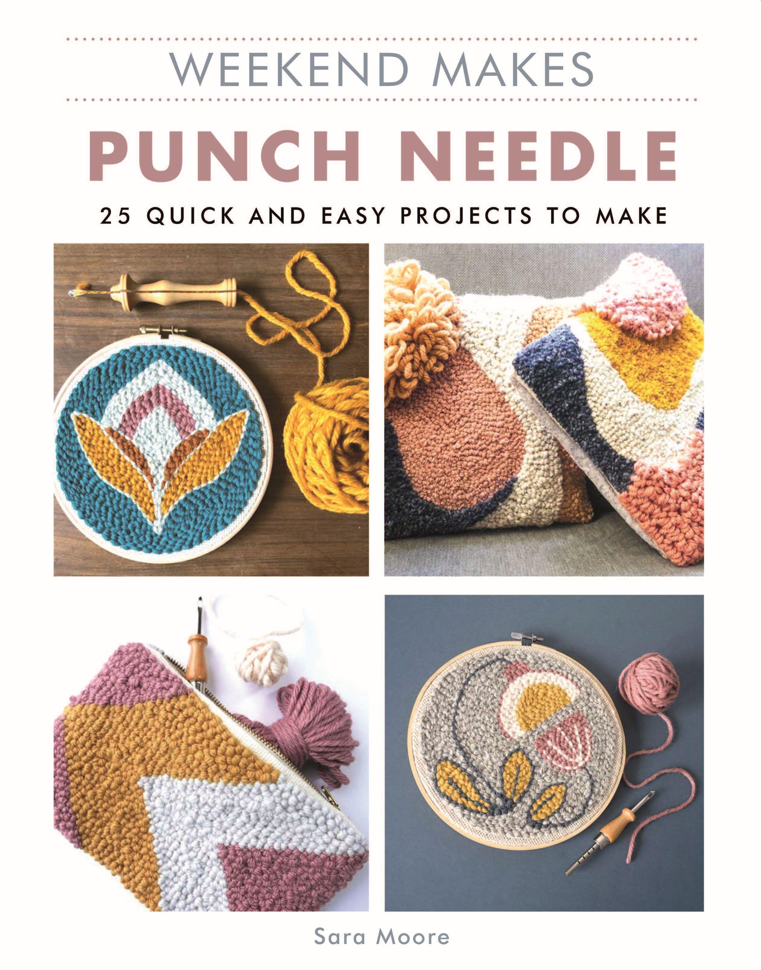 Vorderes Coverbild Weekend Makes: Punch Needle