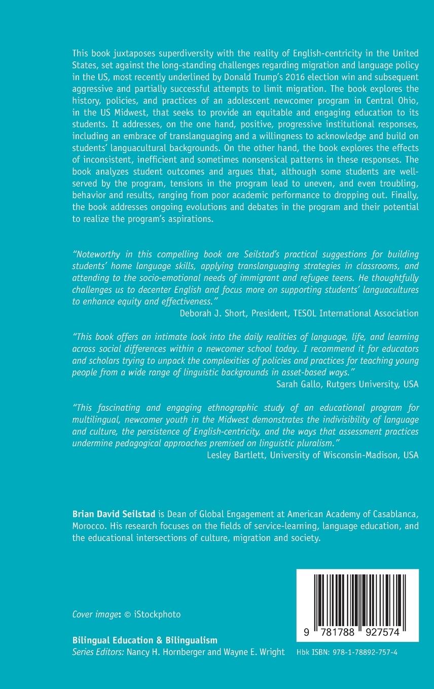 Rückseitencover Educating Adolescent Newcomers in the Superdiverse Midwest