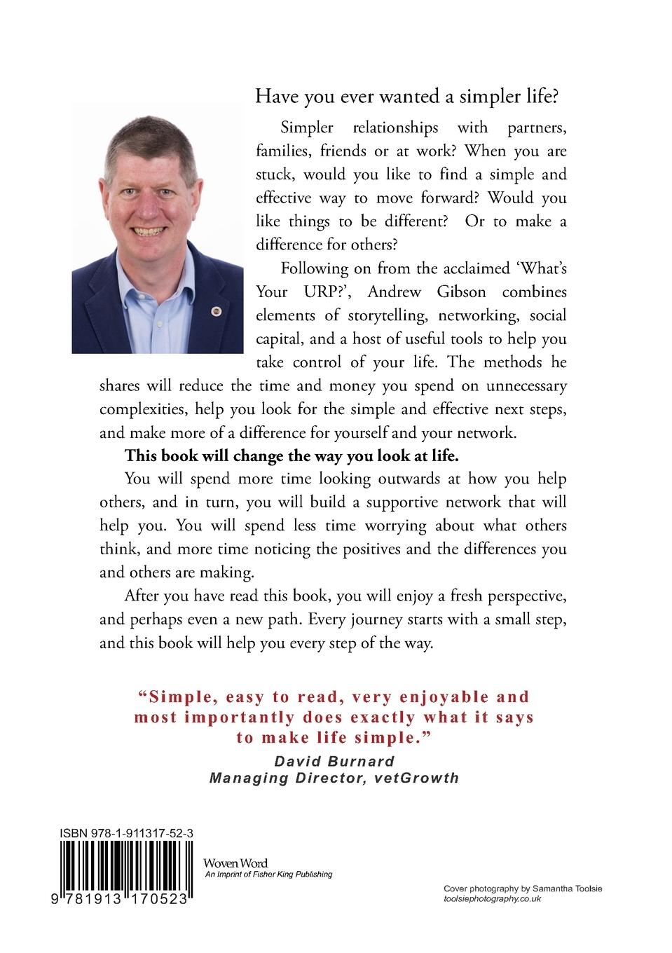 Rückseitencover MAKE LIFE SIMPLE