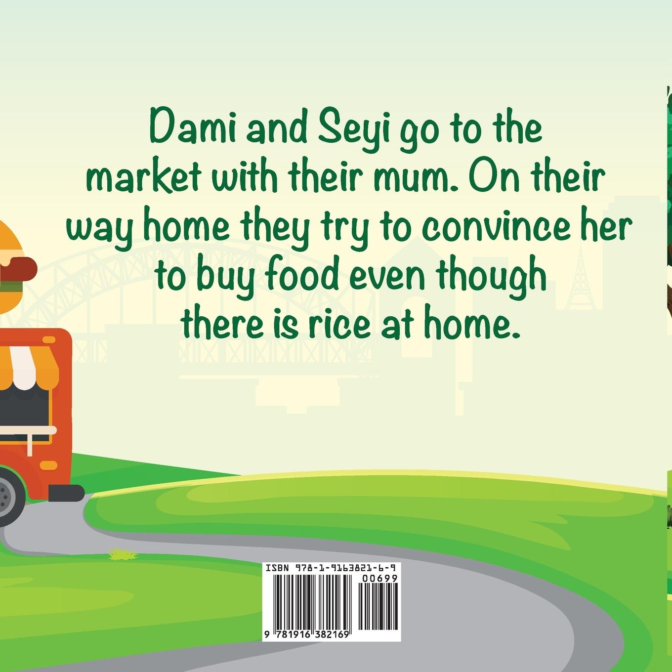 Rückseitencover There's Rice At Home (English)