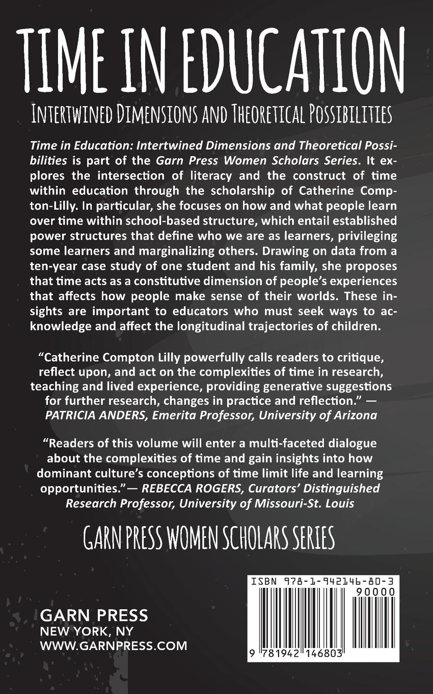 Rückseitencover Time in Education