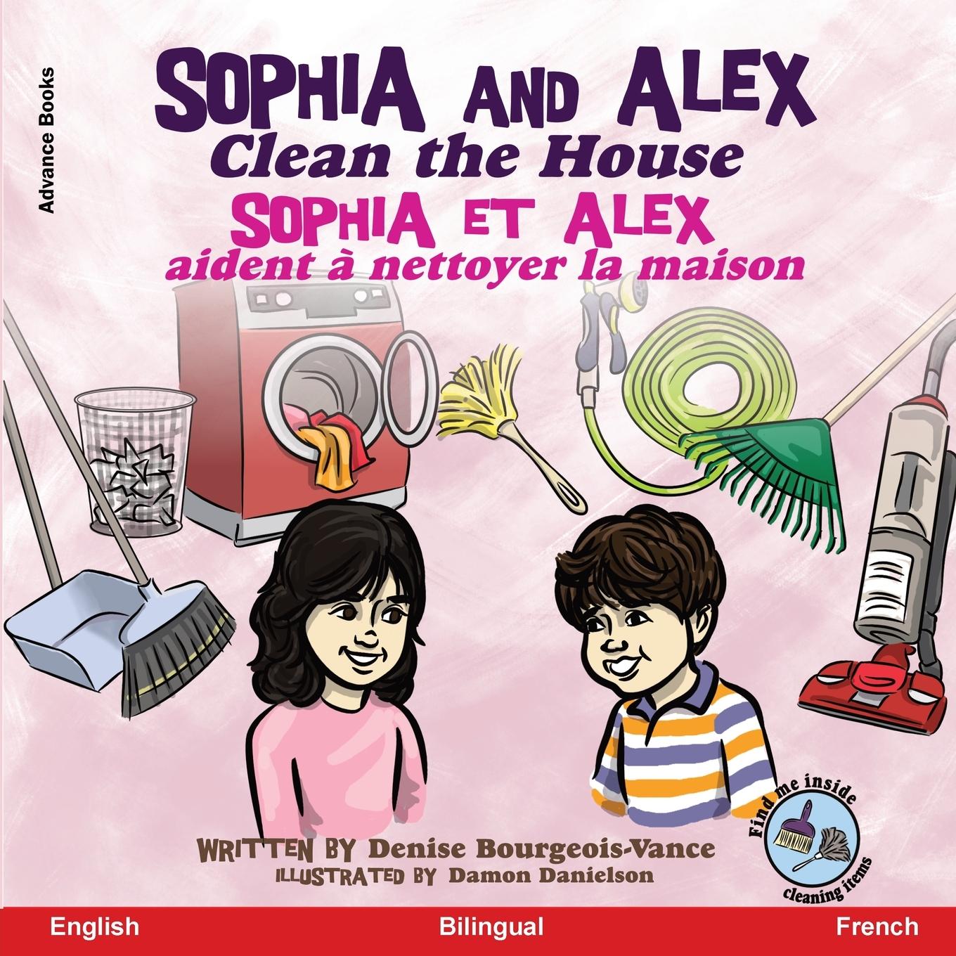 Vorderes Coverbild Sophia and Alex Clean the House