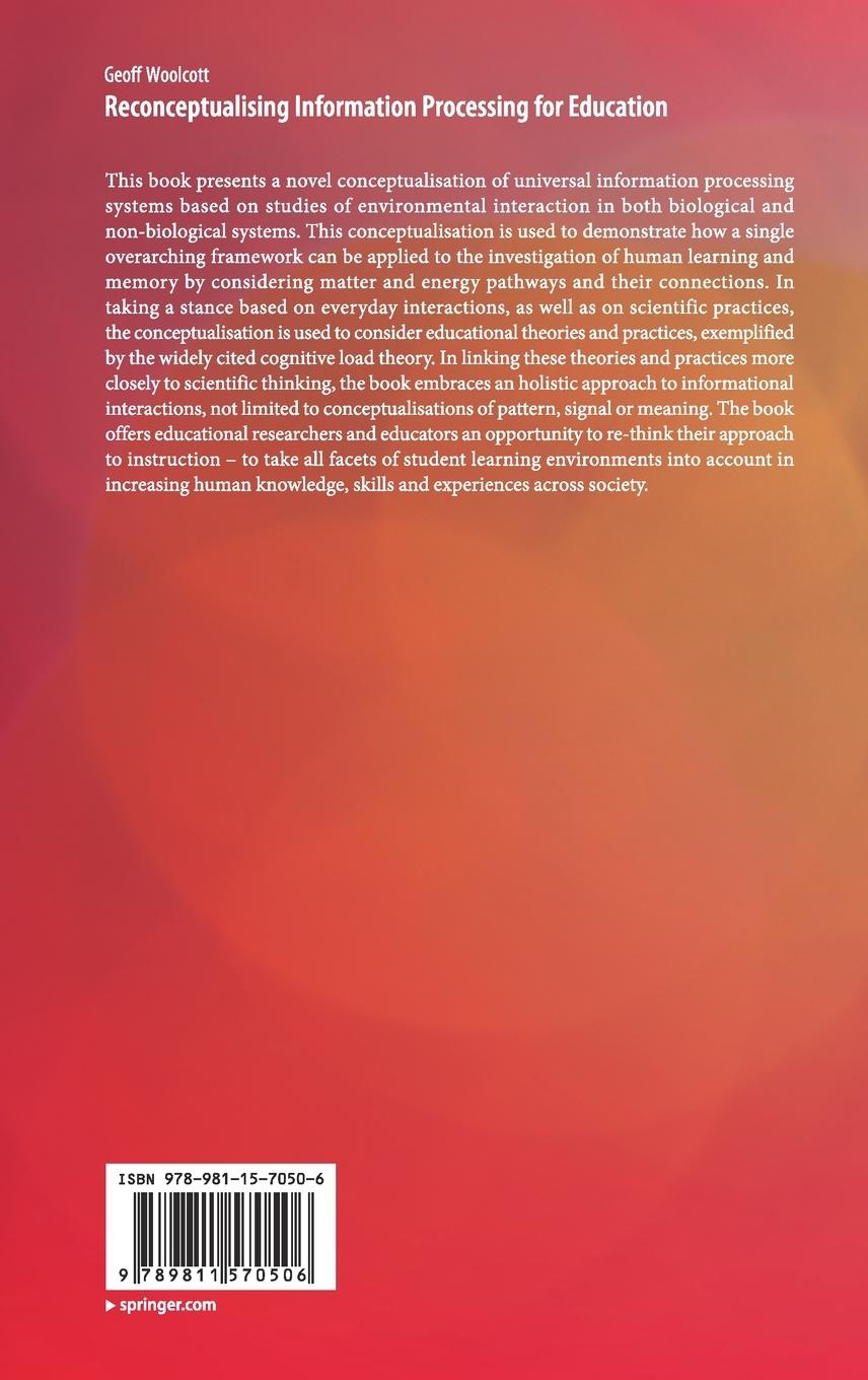 Rückseitencover Reconceptualising Information Processing for Education