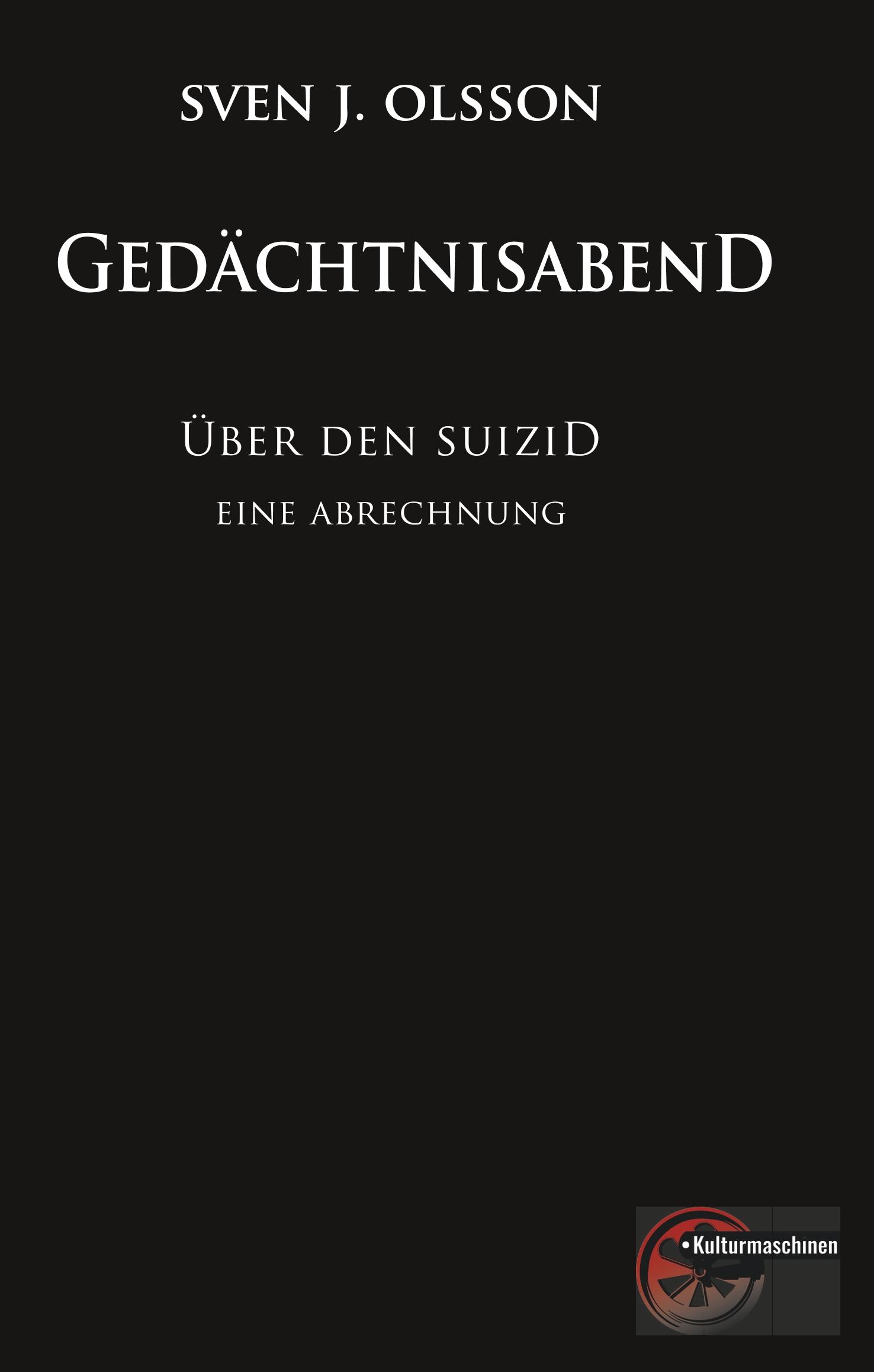 Vorderes Coverbild Gedächtnisabend