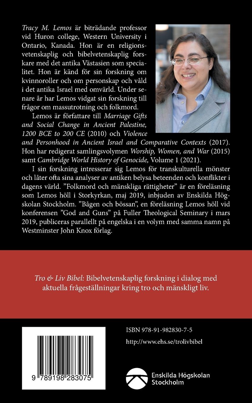 Rückseitencover Våld och vapen i Bibelns värld och vår