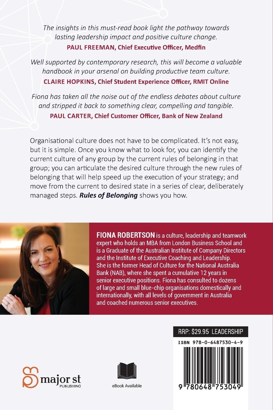 Rückseitencover Rules of Belonging