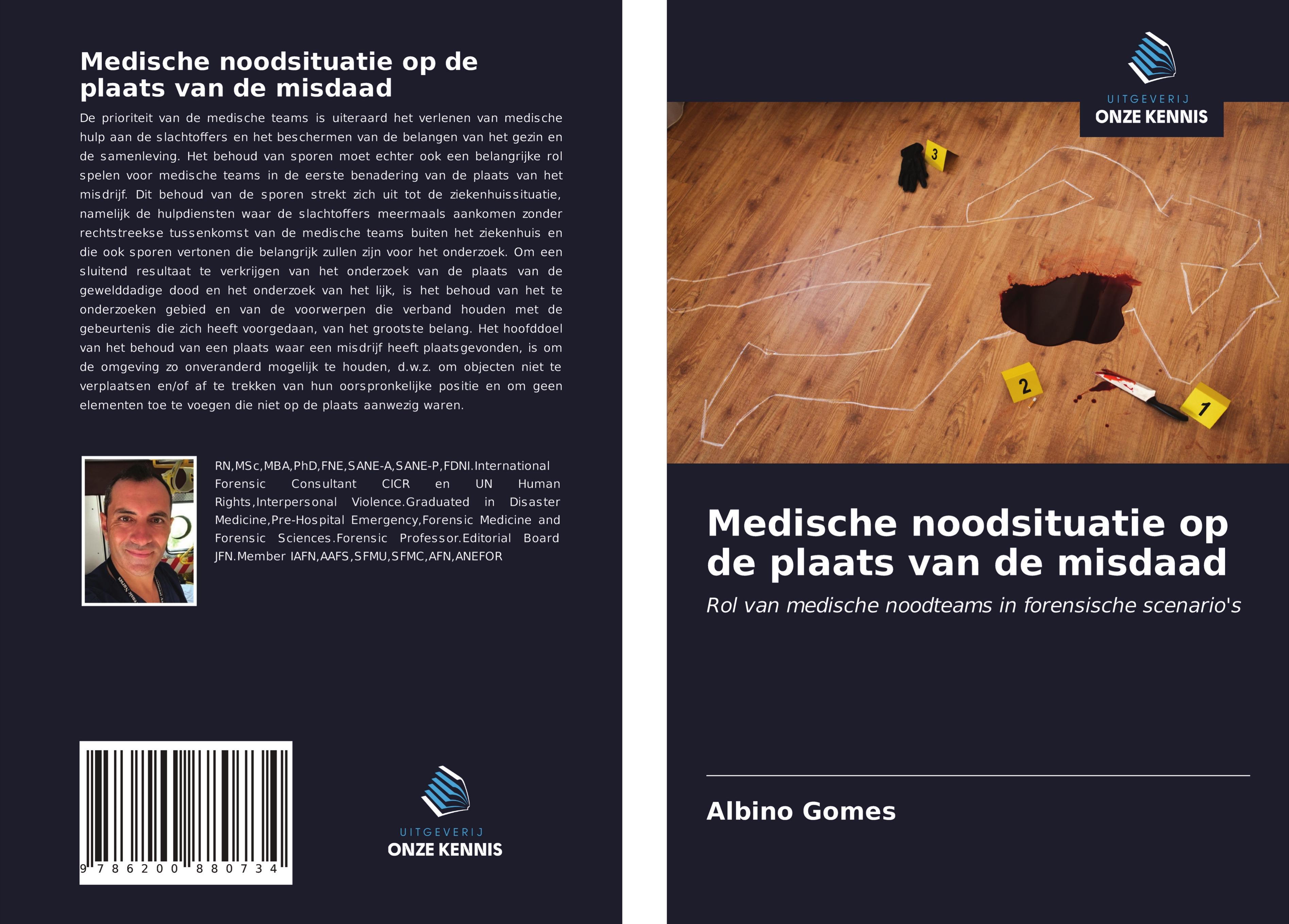 Vorderes Coverbild Medische noodsituatie op de plaats van de misdaad