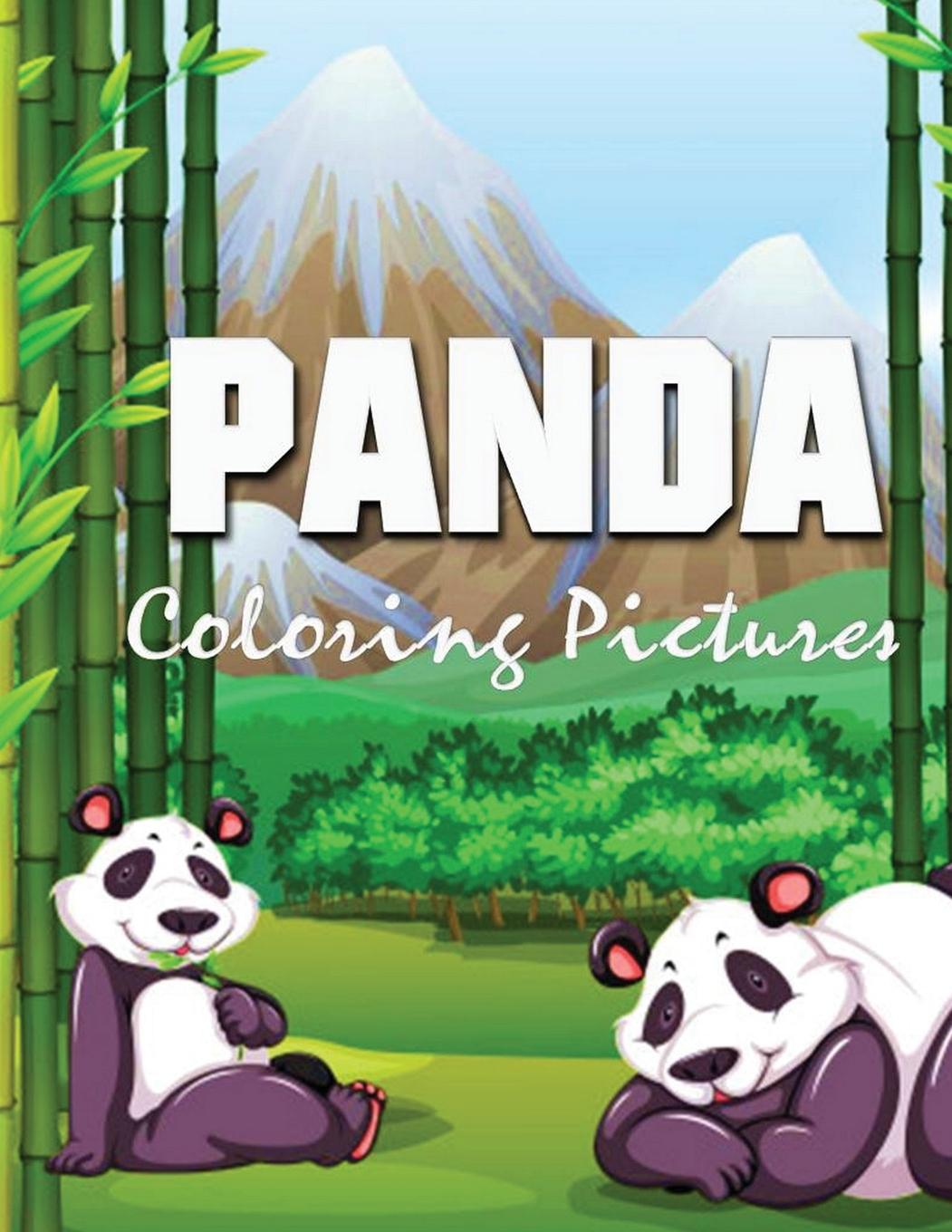 Vorderes Coverbild Panda Coloring Pictures