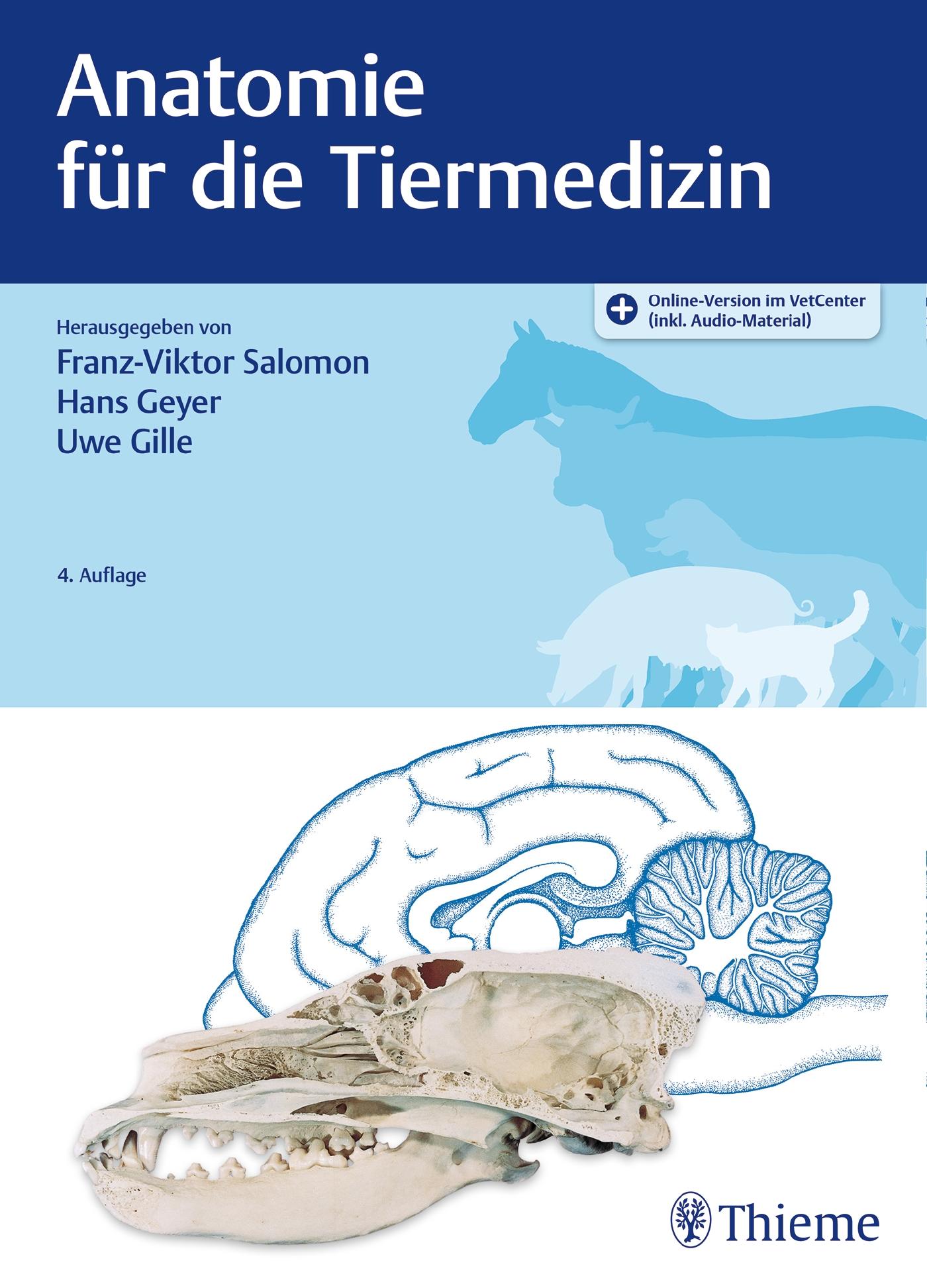 Vorderes Coverbild Anatomie für die Tiermedizin