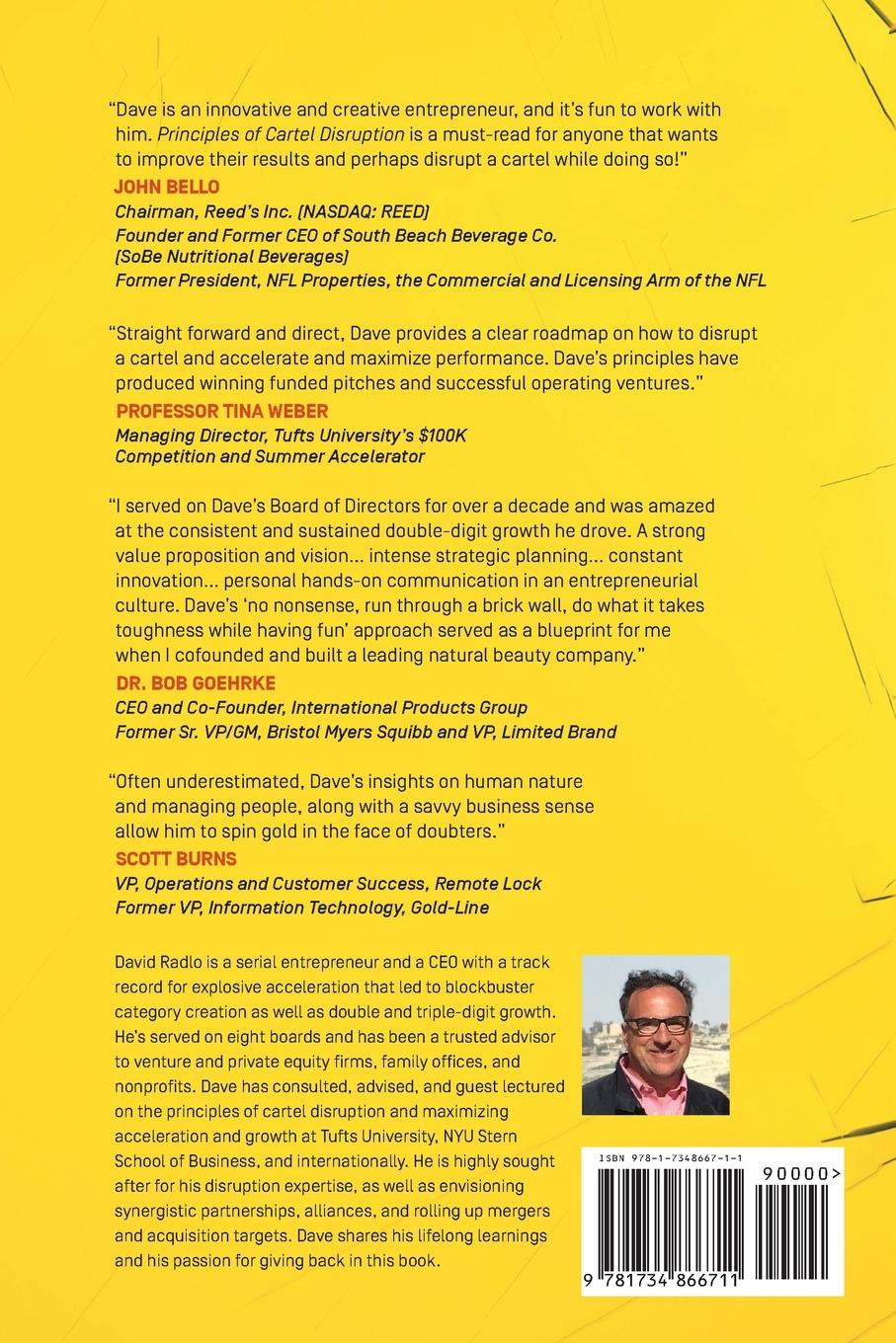 Rückseitencover PRINCIPLES OF CARTEL DISRUPTION