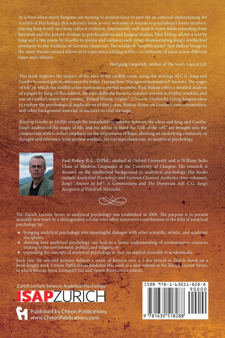 Rückseitencover Reading Goethe at Midlife