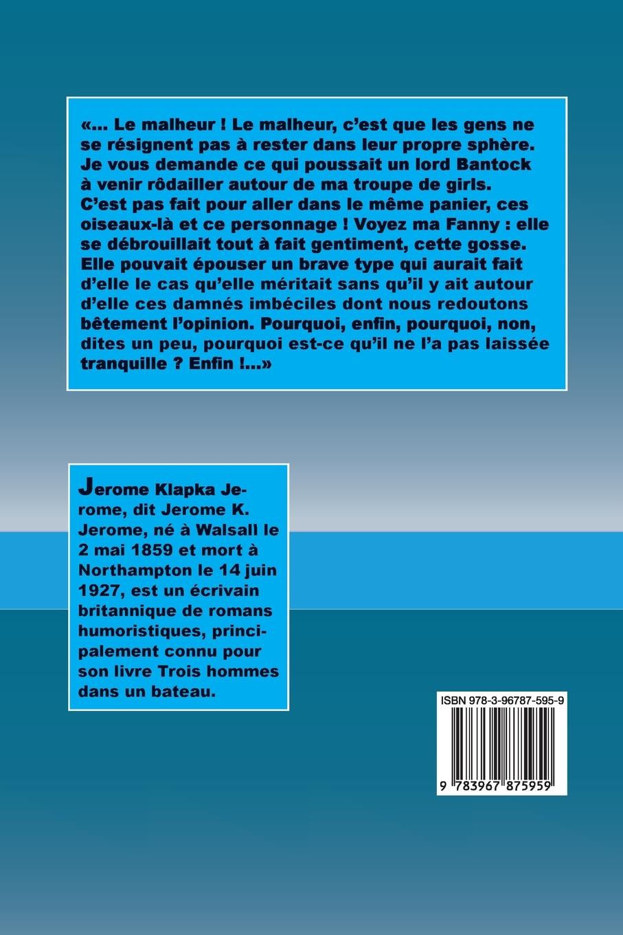 Rückseitencover Fanny et ses gens