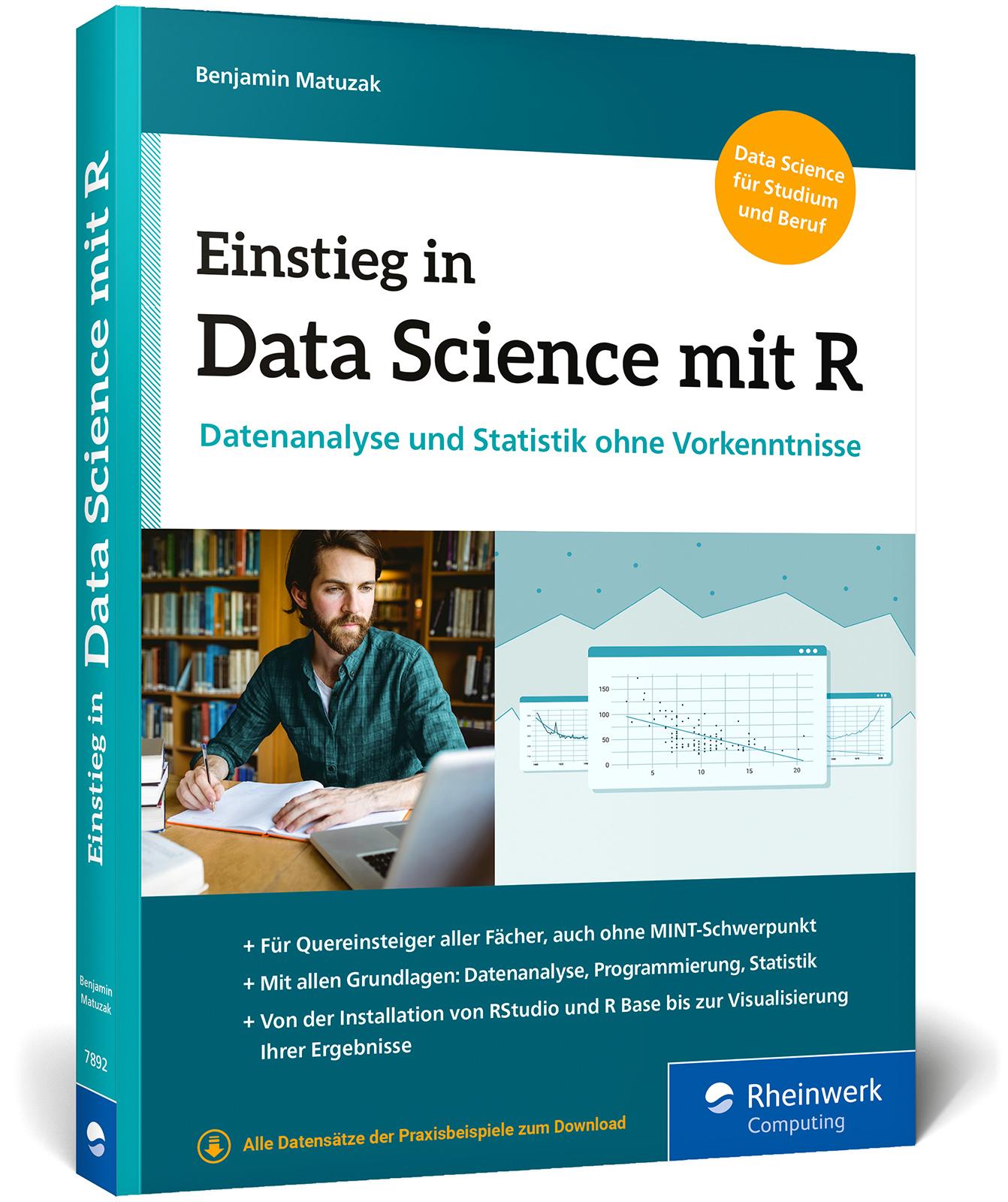 Vorderes Coverbild Einstieg in Data Science mit R