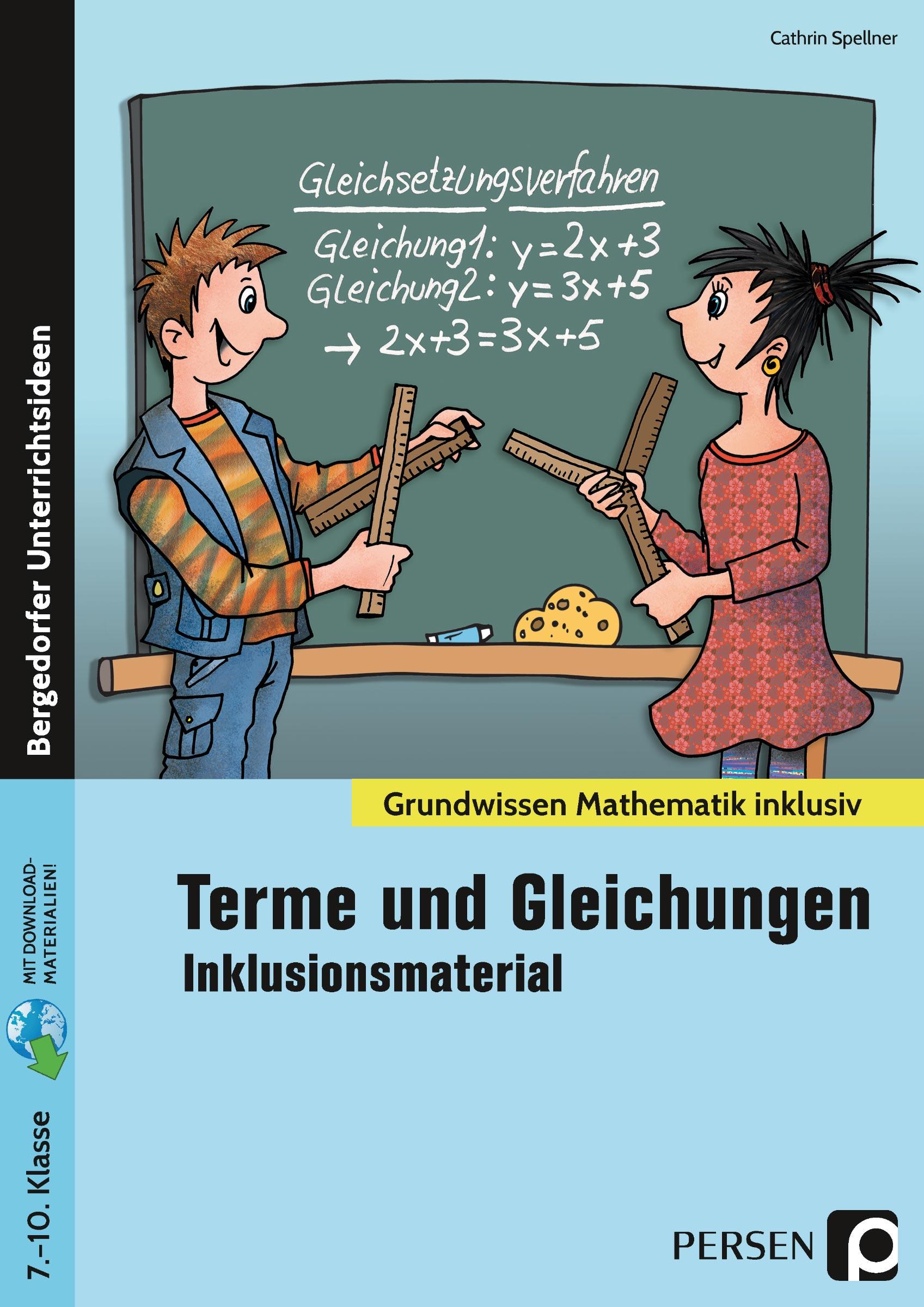 Vorderes Coverbild Terme und Gleichungen - Inklusionsmaterial
