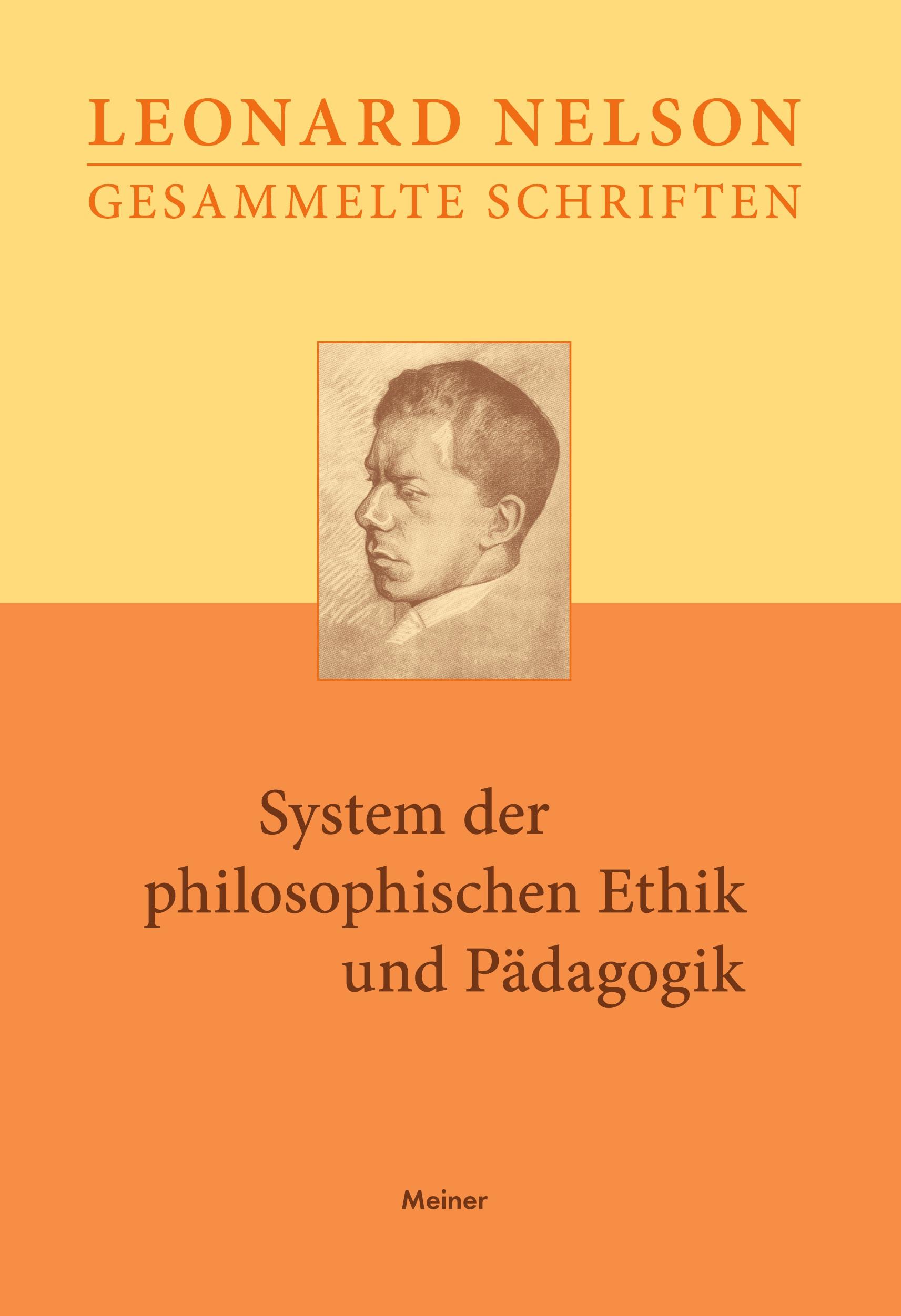 Vorderes Coverbild System der philosophischen Ethik und Pädagogik