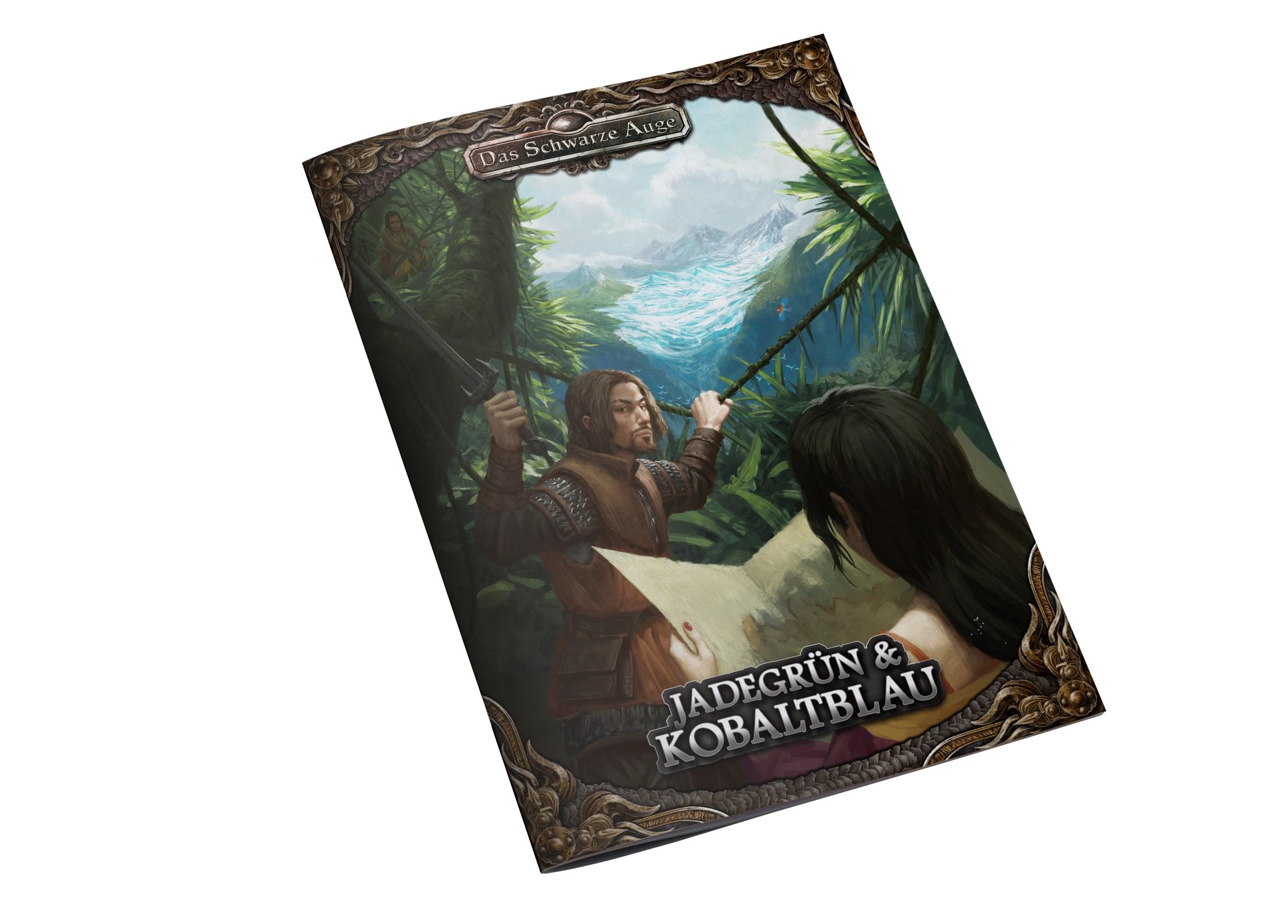 Vorderes Coverbild Jadegrün und Kobaltblau