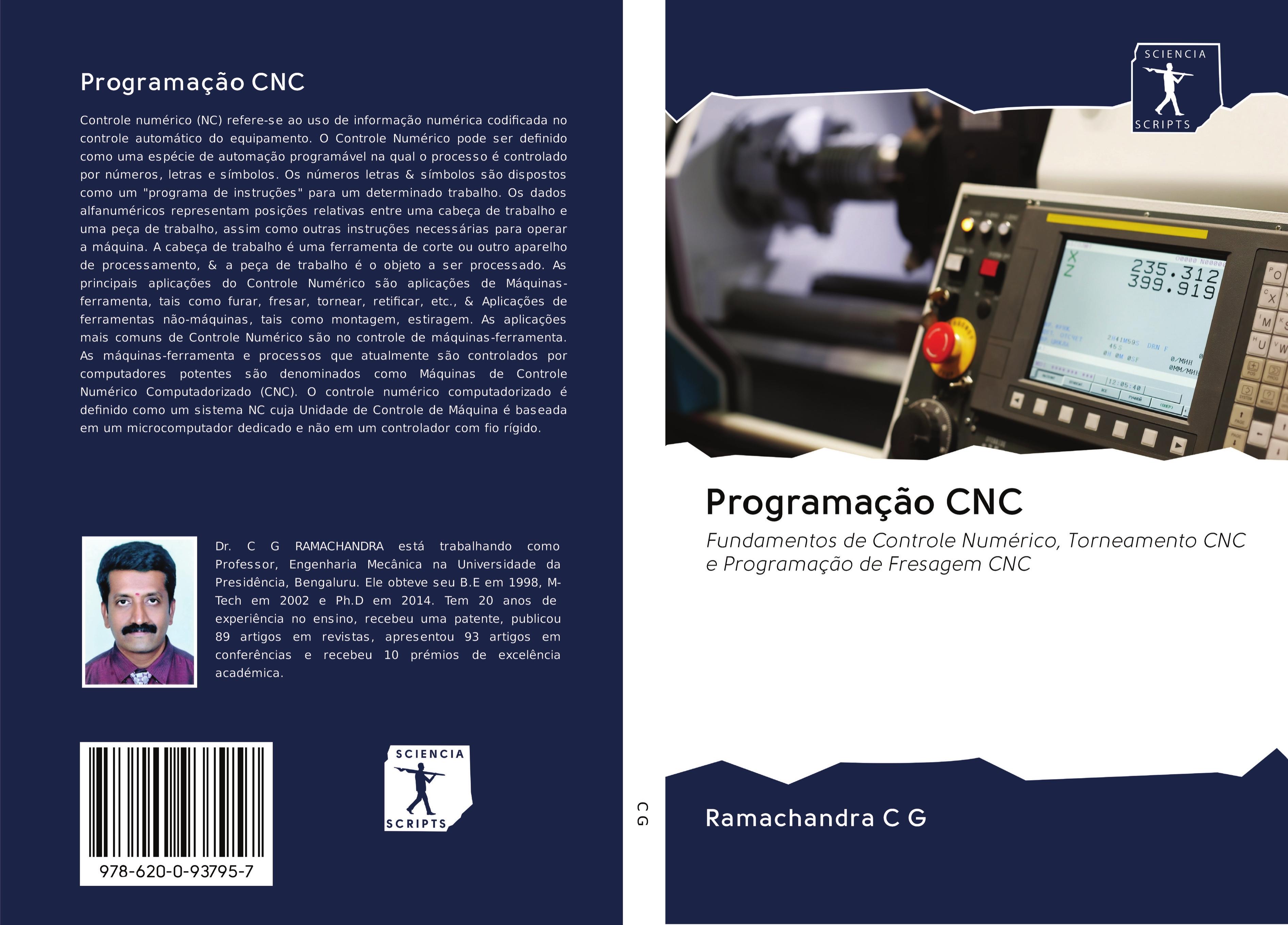 Vorderes Coverbild Programação CNC