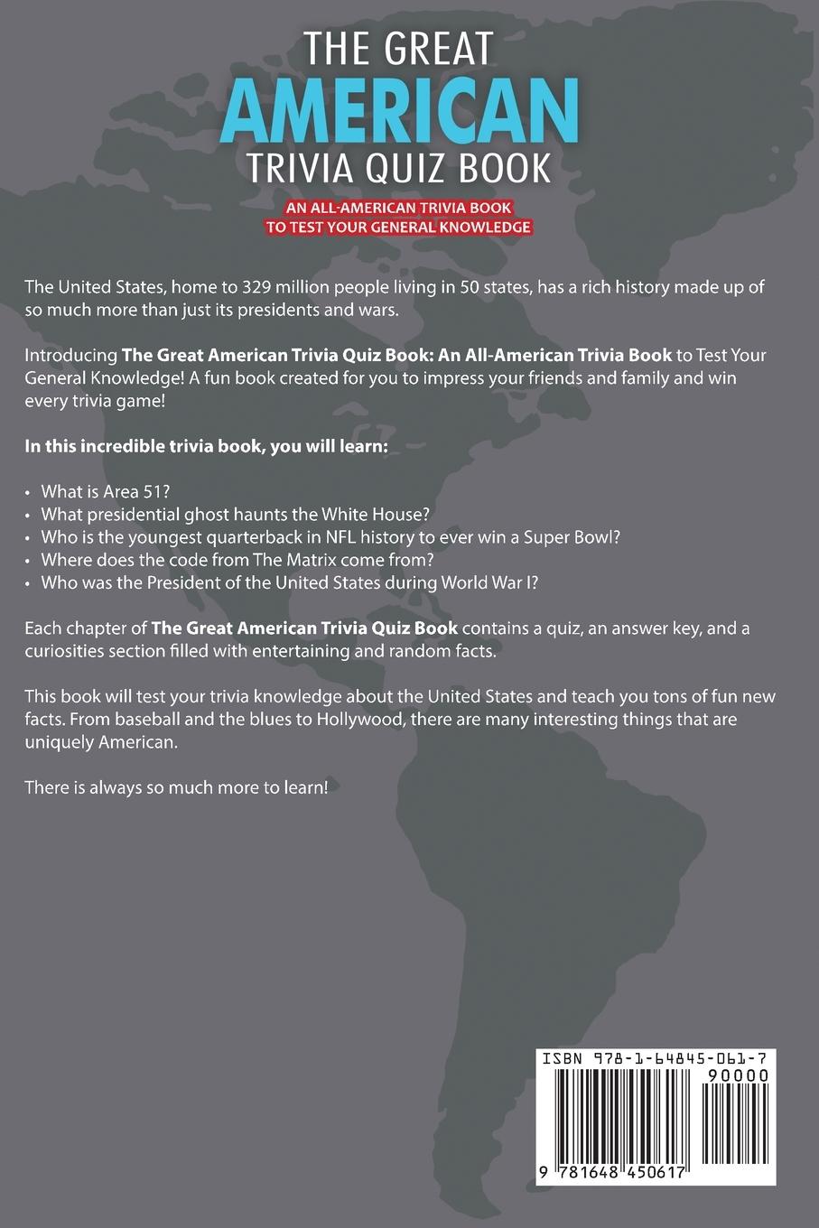 Rückseitencover The Great American Trivia Quiz Book