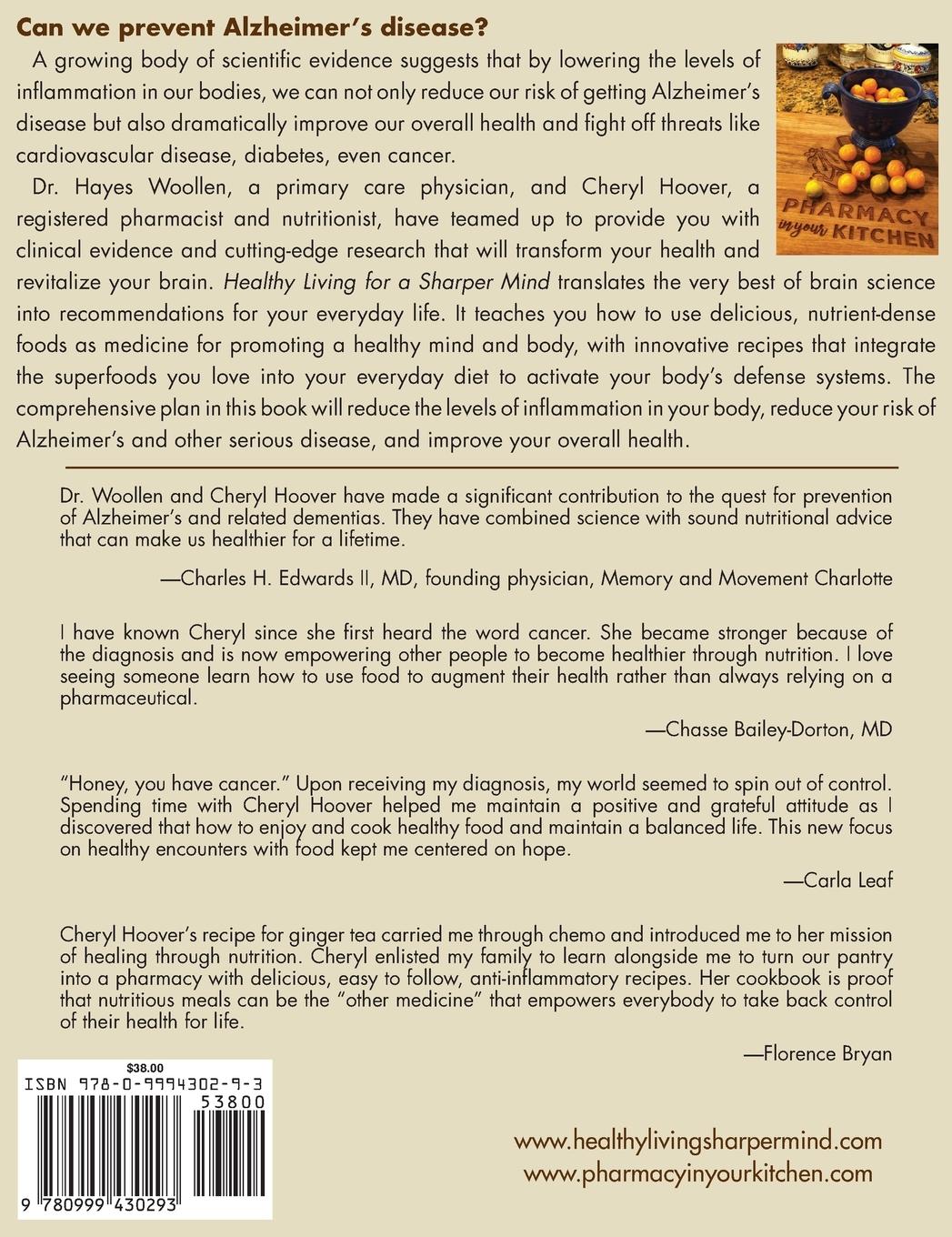 Rückseitencover Healthy Living for a Sharper Mind