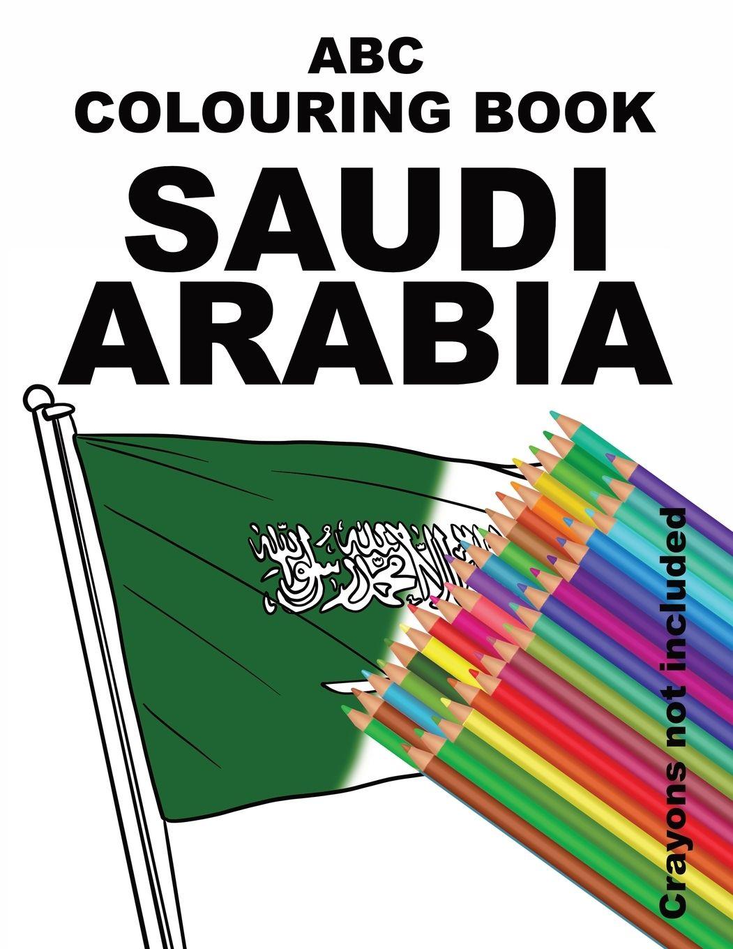 Vorderes Coverbild ABC COLOURING BOOK SAUDI ARABIA