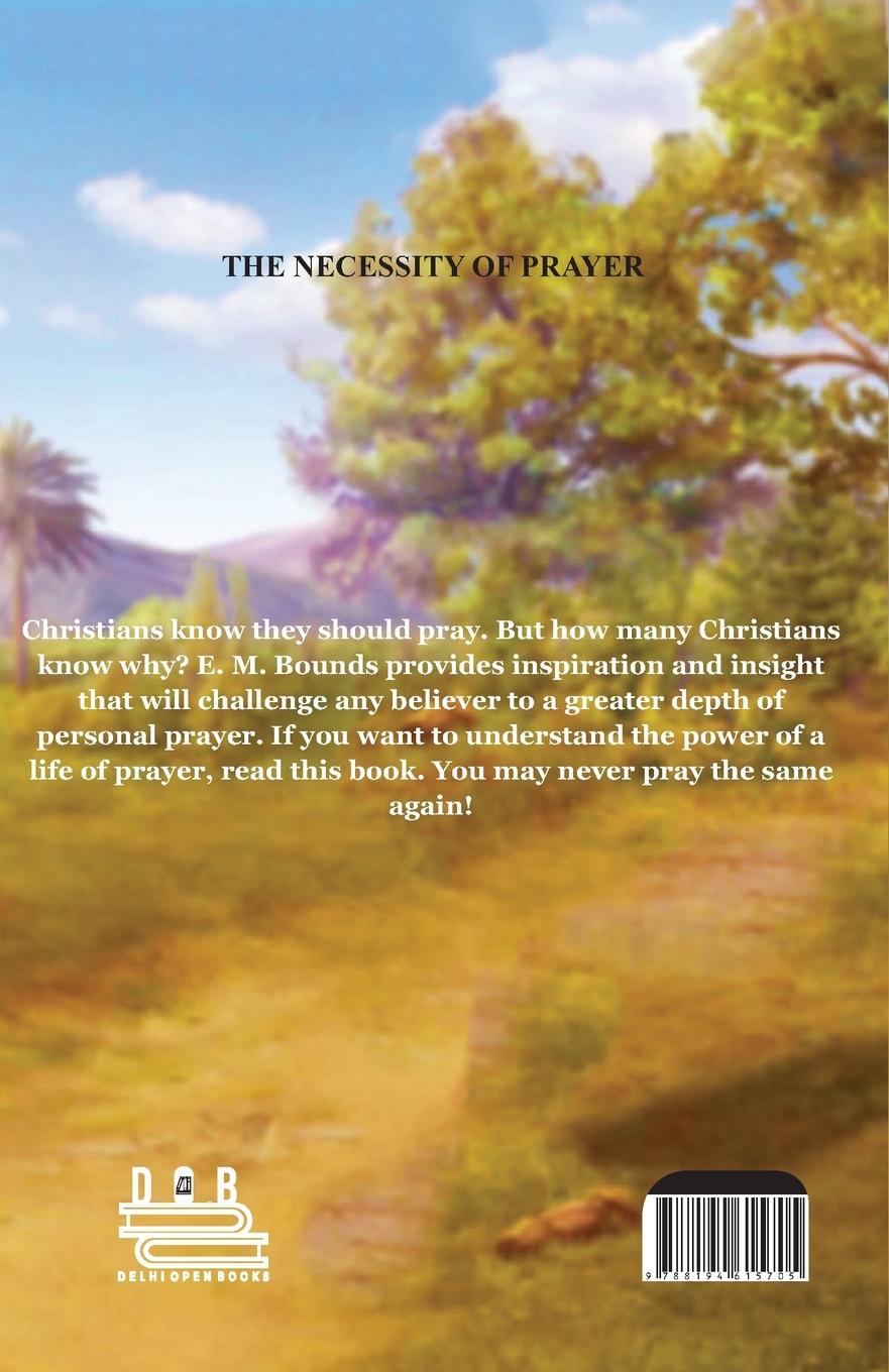 Rückseitencover The Necessity Of Prayer