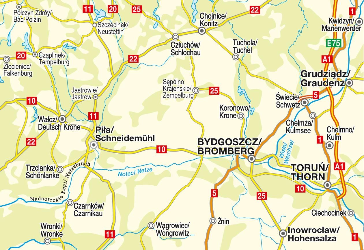 Beispielinhalt (Bild) Polen - PL 004 Südliches Pommern - Netzebruch
