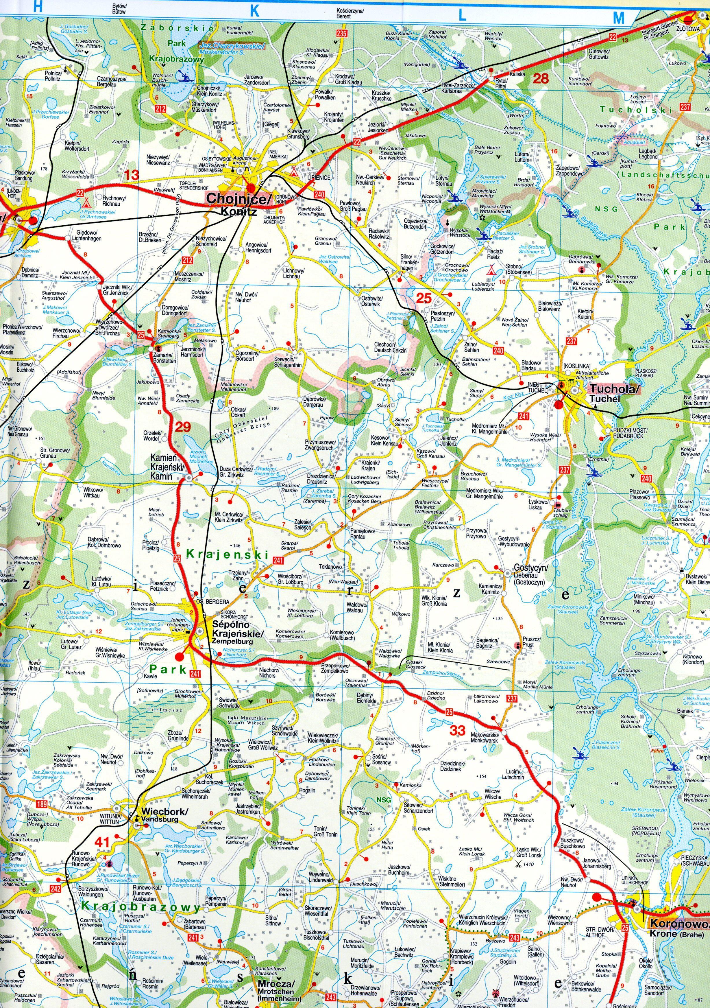 Beispielinhalt (Bild) Polen - PL 004 Südliches Pommern - Netzebruch