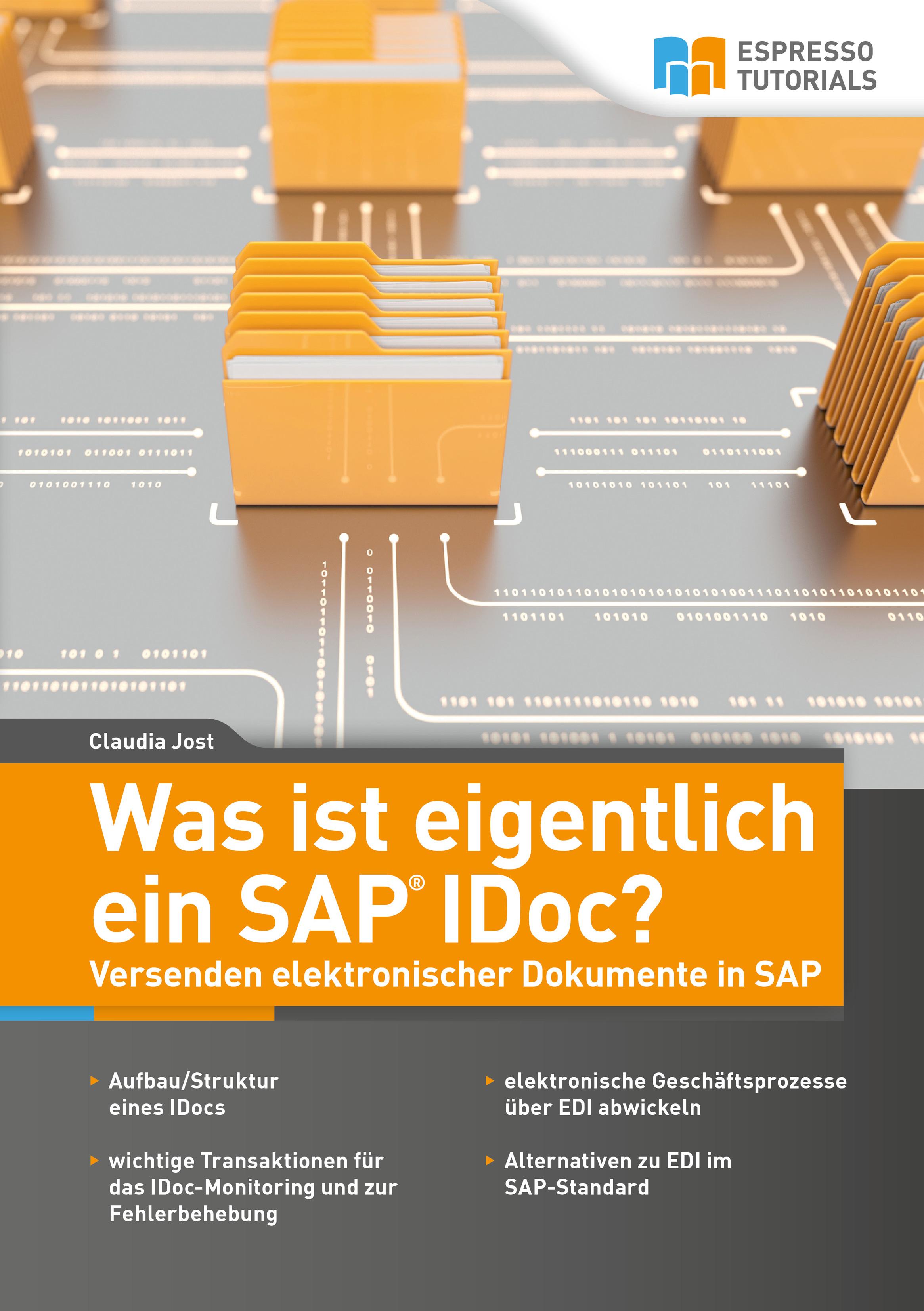 Vorderes Coverbild Was ist eigentlich ein SAP IDoc? Versenden elektronischer Dokumente in SAP