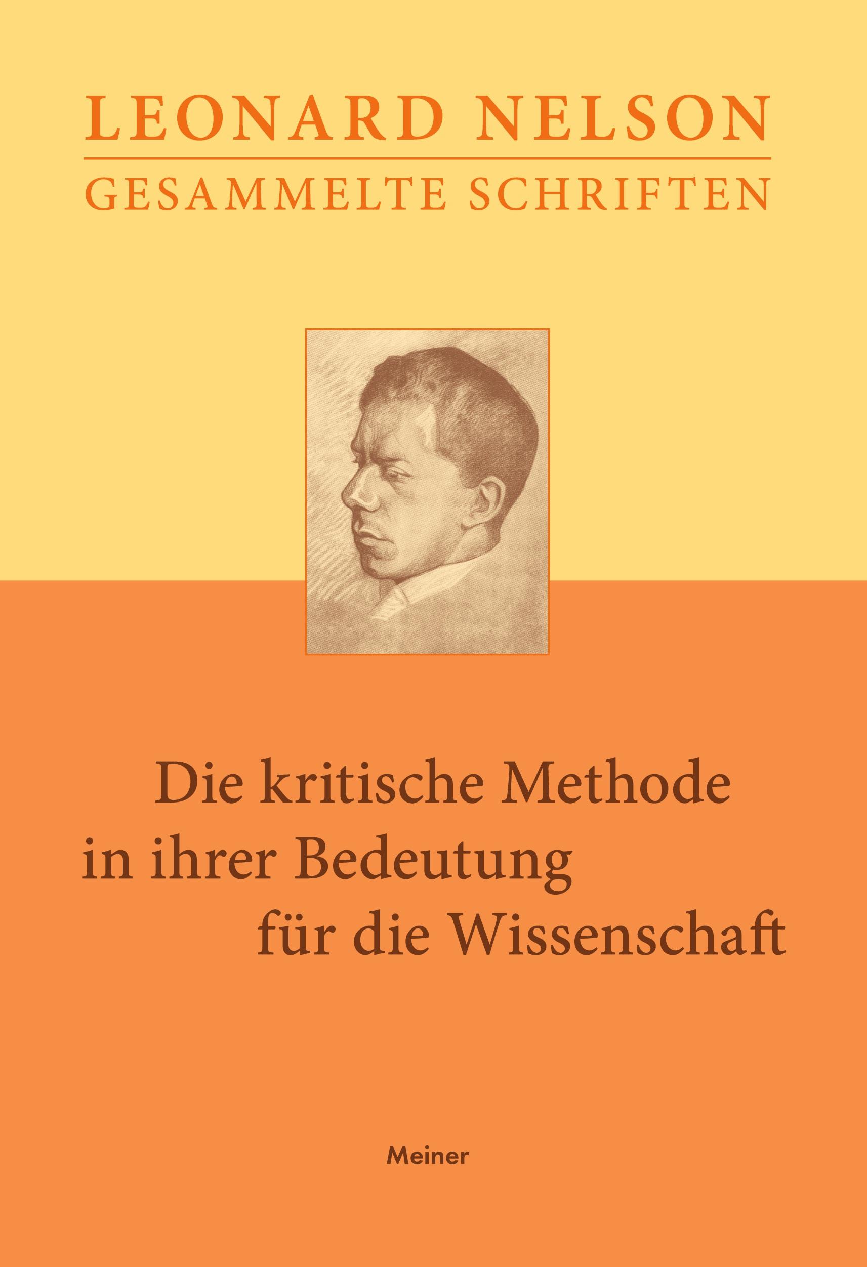 Vorderes Coverbild Die kritische Methode in ihrer Bedeutung für die Wissenschaft