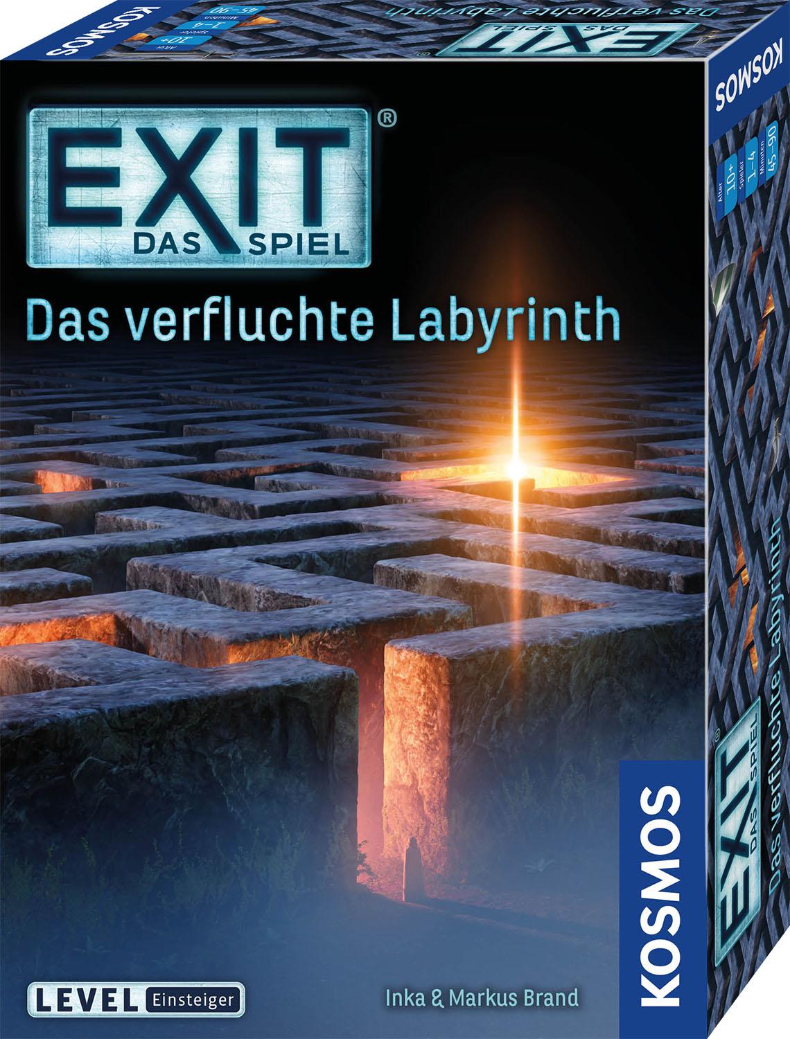 Vorderes Coverbild EXIT® - Das Spiel: Das verfluchte Labyrinth