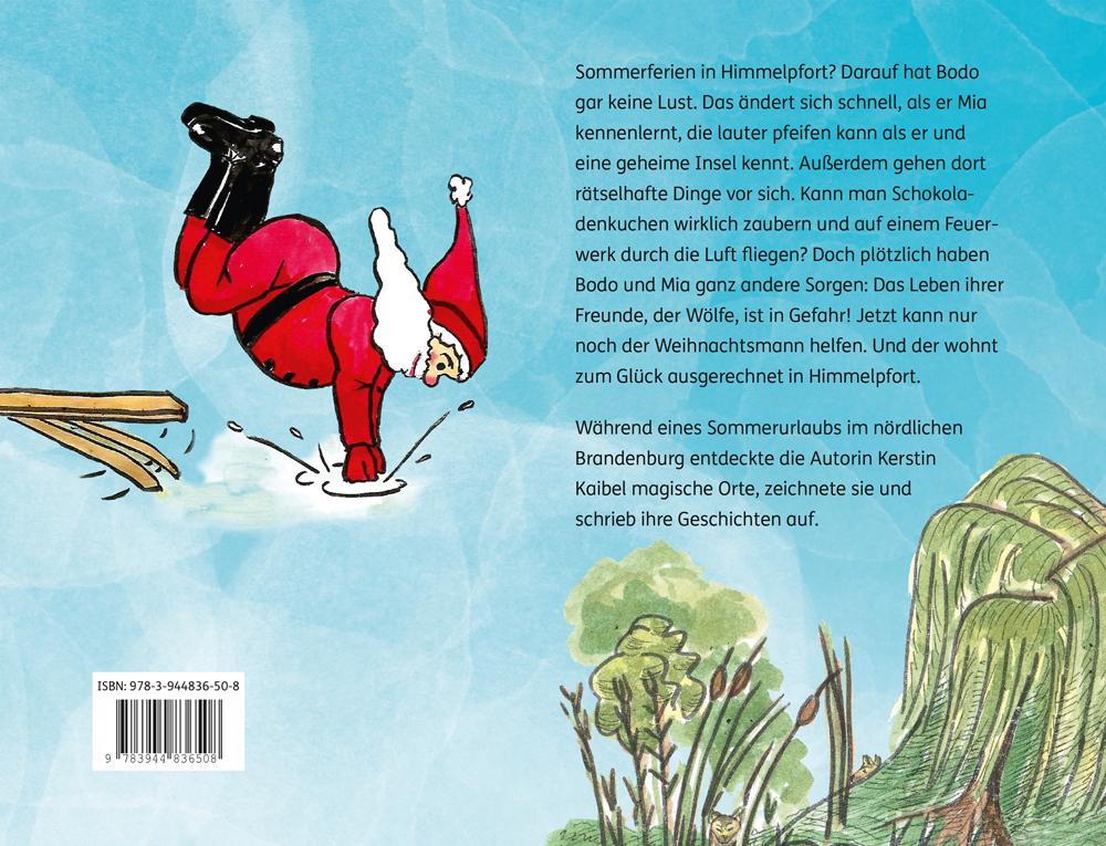 Rückseitencover Was macht der Weihnachtsmann im Sommer?
