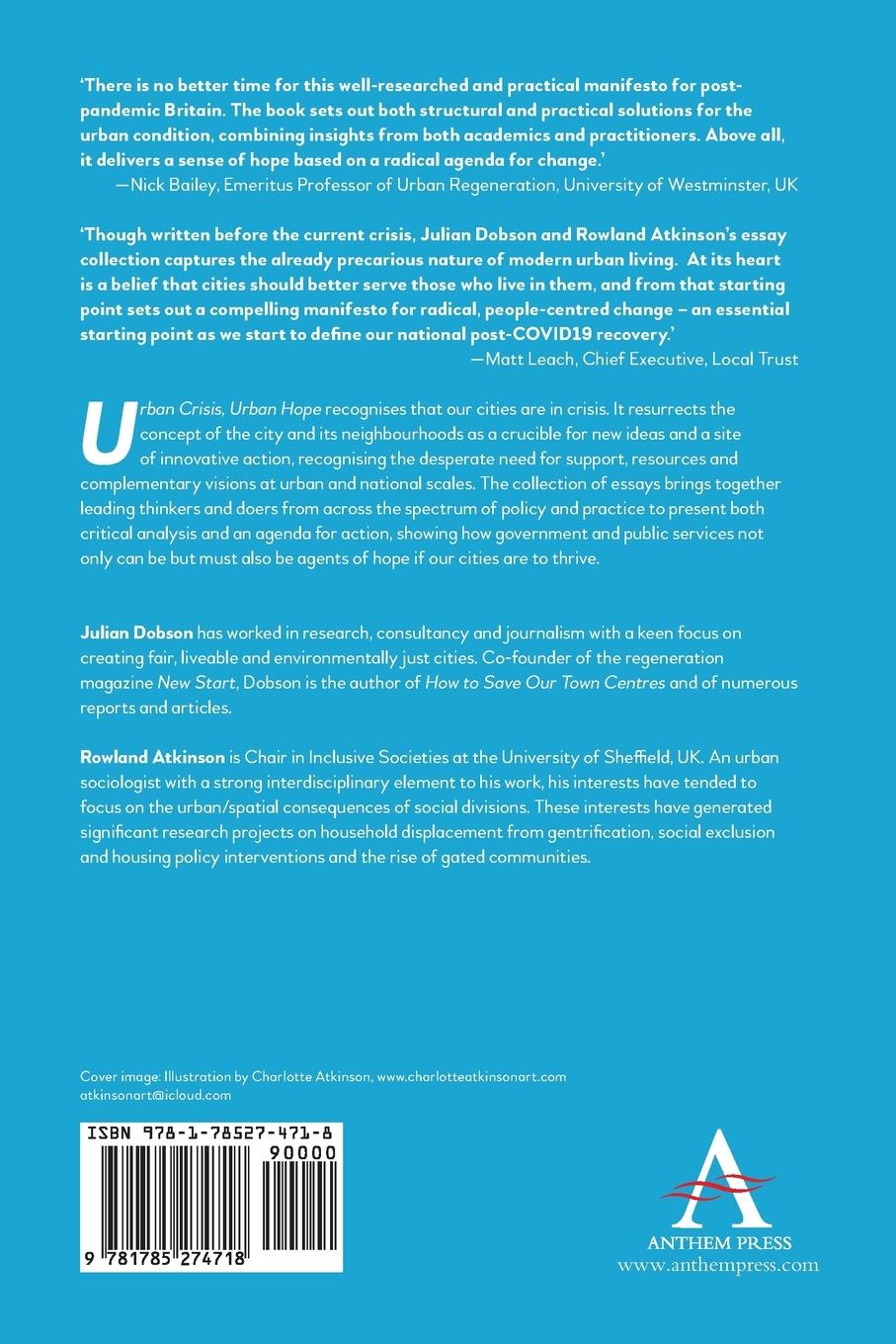 Rückseitencover Urban Crisis, Urban Hope