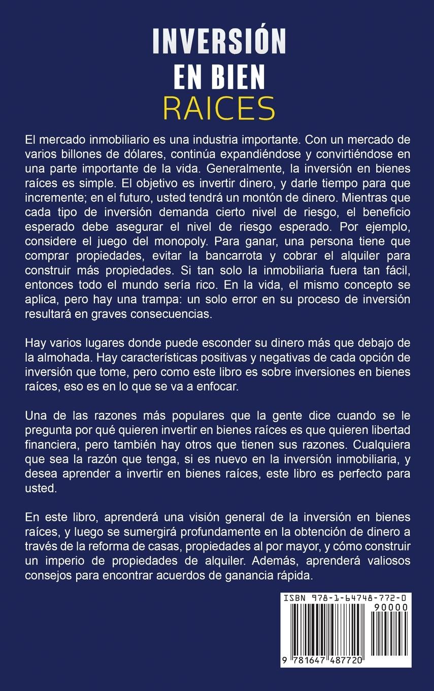 Rückseitencover Inversión en bienes raíces