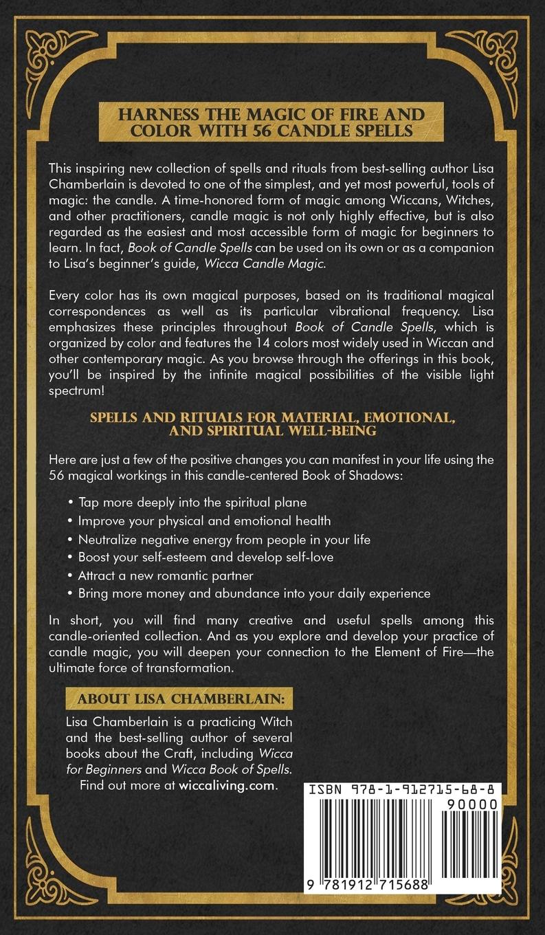 Rückseitencover Wicca Book of Candle Spells