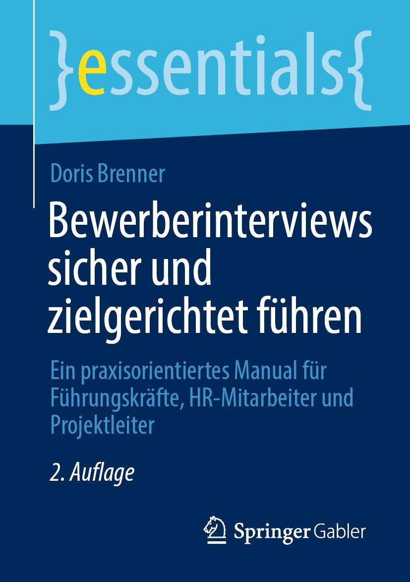 Vorderes Coverbild Bewerberinterviews sicher und zielgerichtet führen