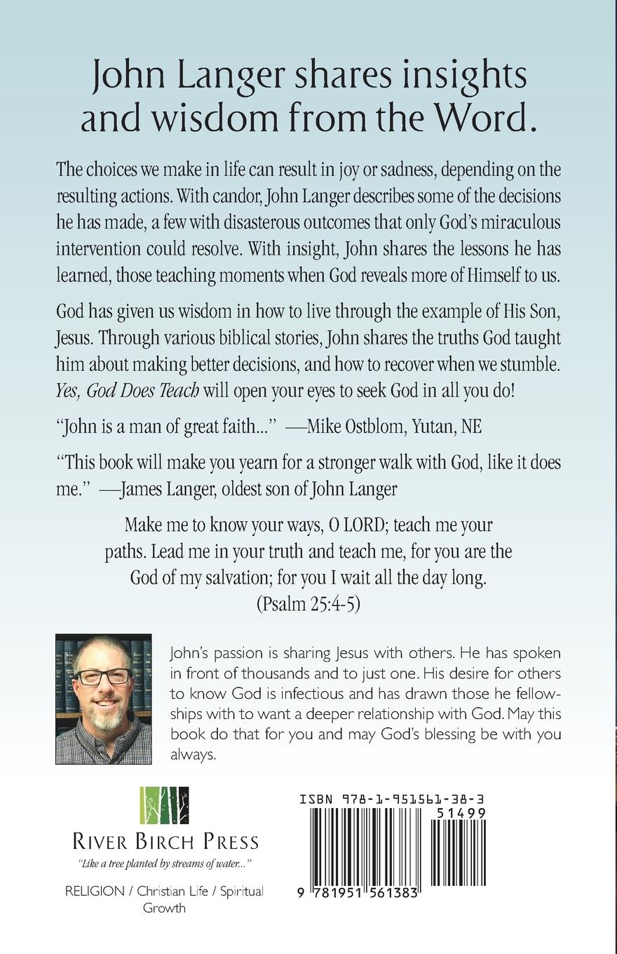 Rückseitencover Yes, God Does Teach