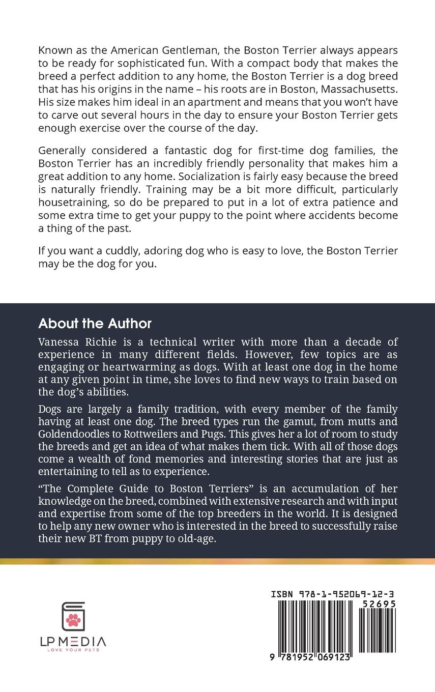 Rückseitencover The Complete Guide to Boston Terriers
