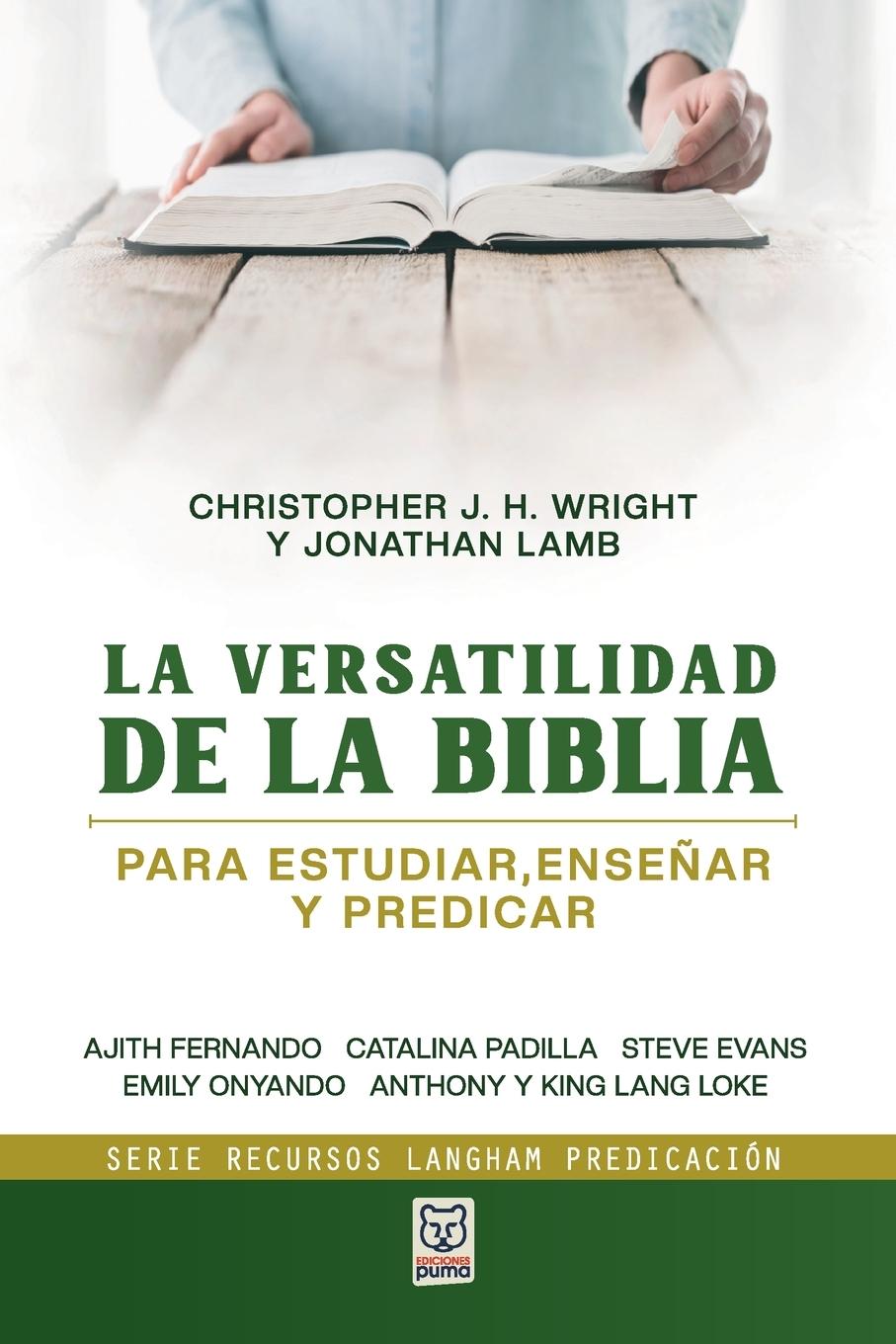 Vorderes Coverbild LA VERSATILIDAD DE LA BIBLIA