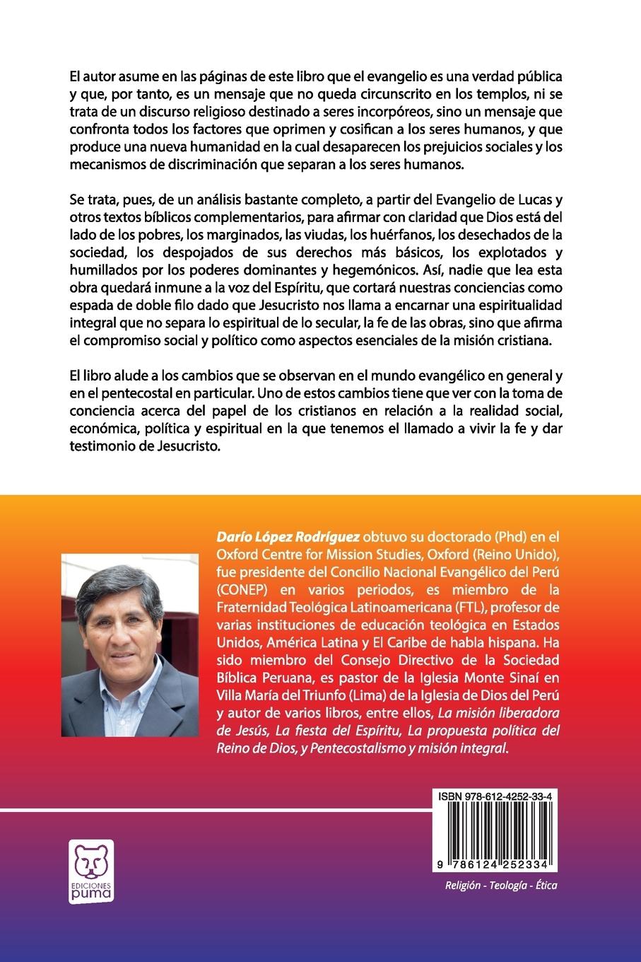 Rückseitencover LA POLÍTICA DEL ESPÍRITU