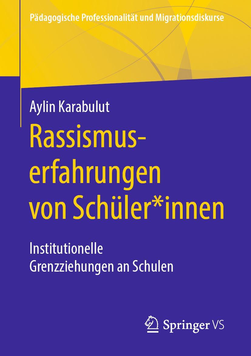 Vorderes Coverbild Rassismuserfahrungen von Schüler*innen