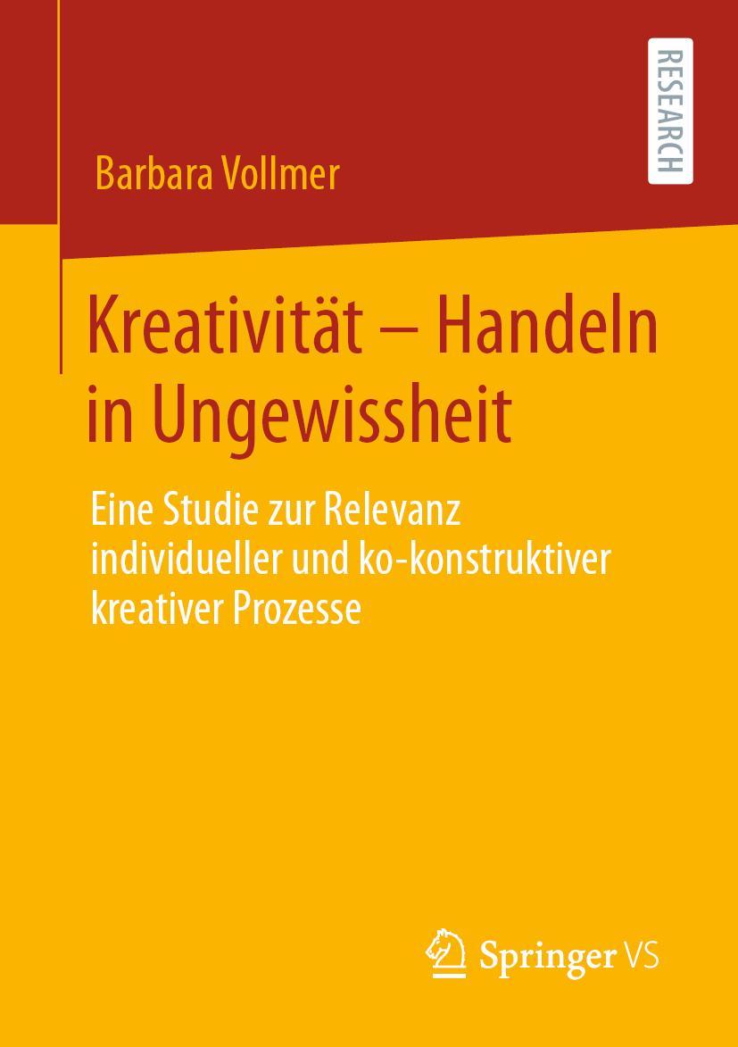 Vorderes Coverbild Kreativität - Handeln in Ungewissheit