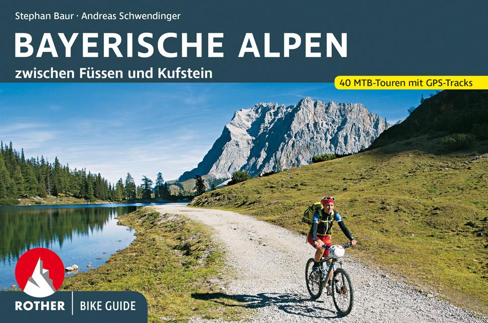 Vorderes Coverbild Bike Guide Bayerische Alpen