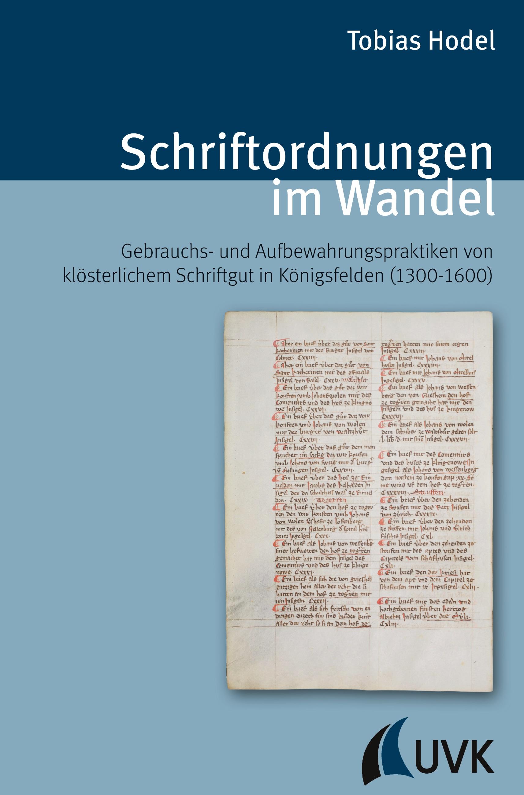 Vorderes Coverbild Schriftordnungen im Wandel