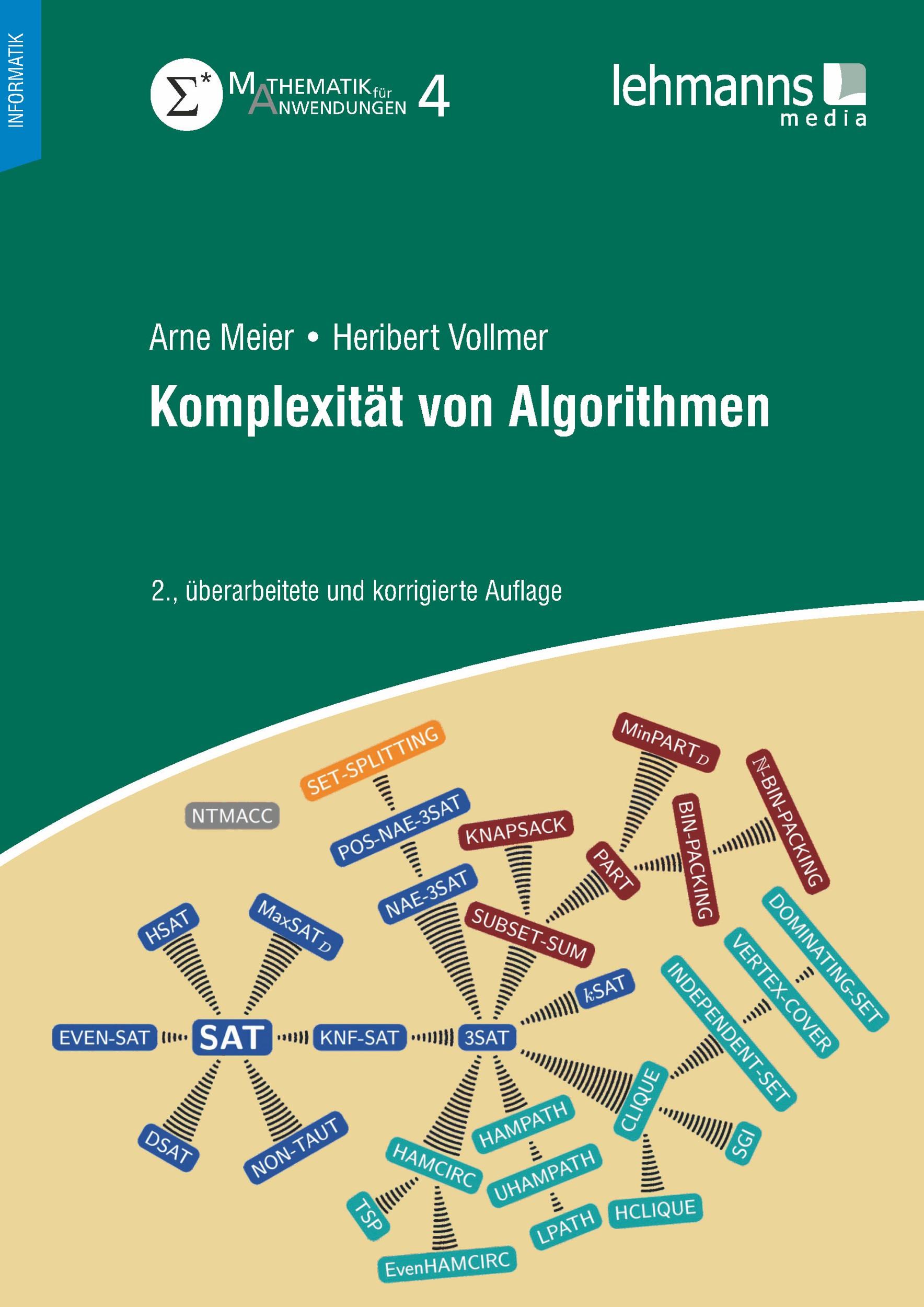 Vorderes Coverbild Komplexität von Algorithmen