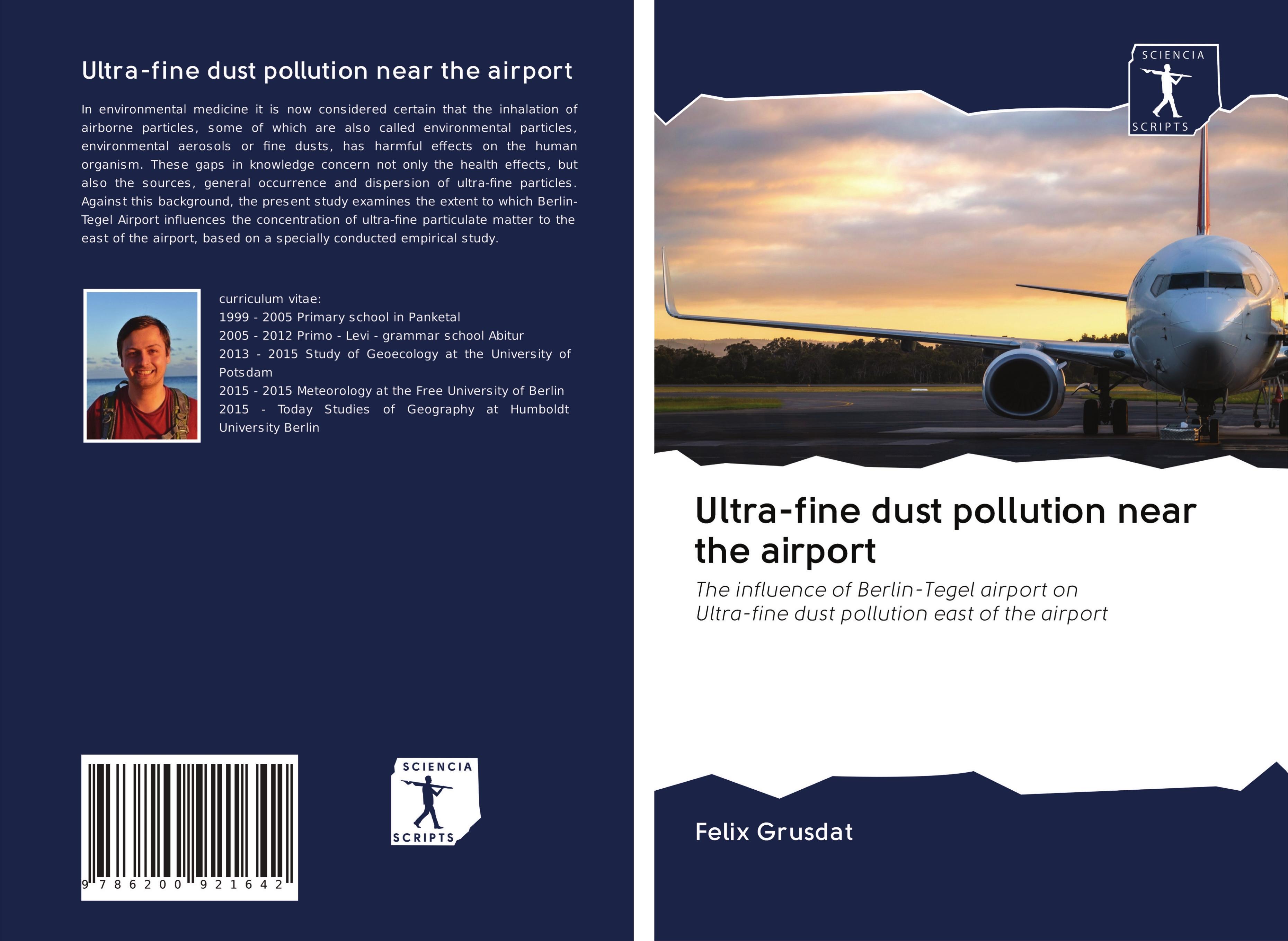 Vorderes Coverbild Ultra-fine dust pollution near the airport