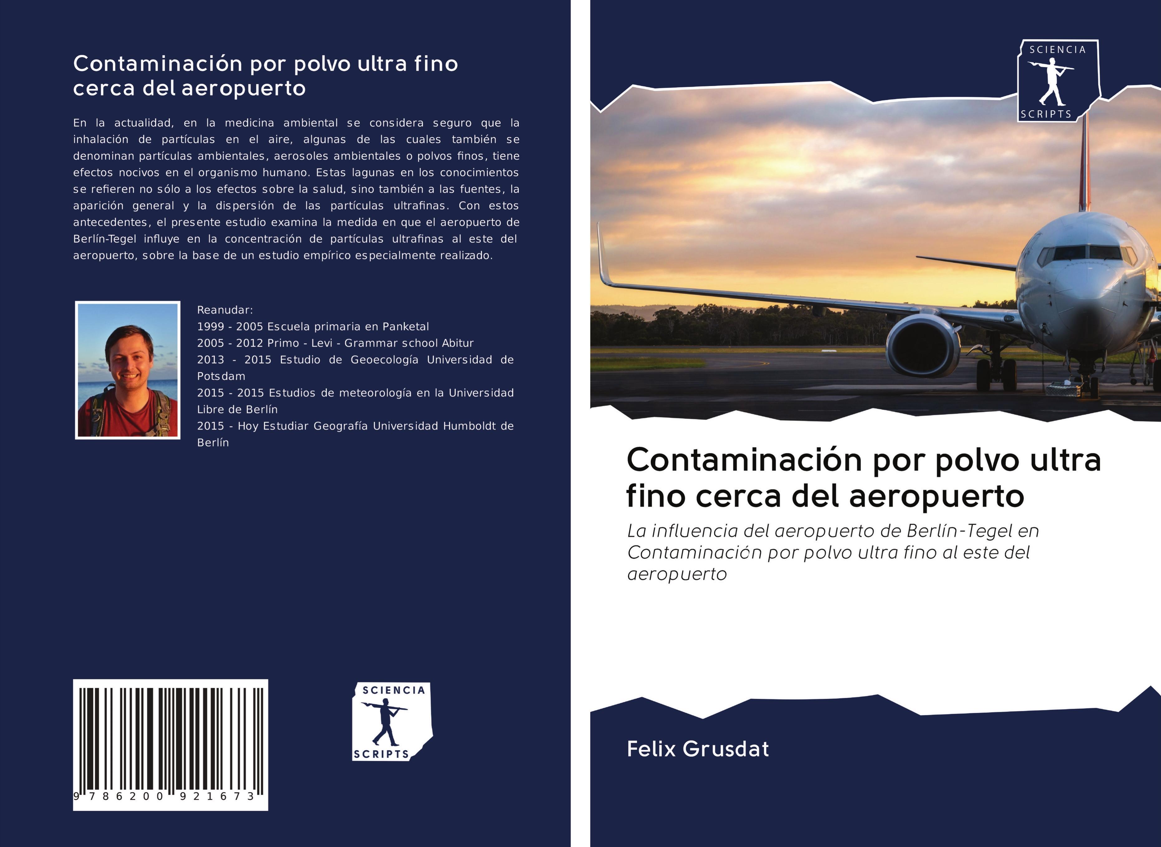 Vorderes Coverbild Contaminación por polvo ultra fino cerca del aeropuerto