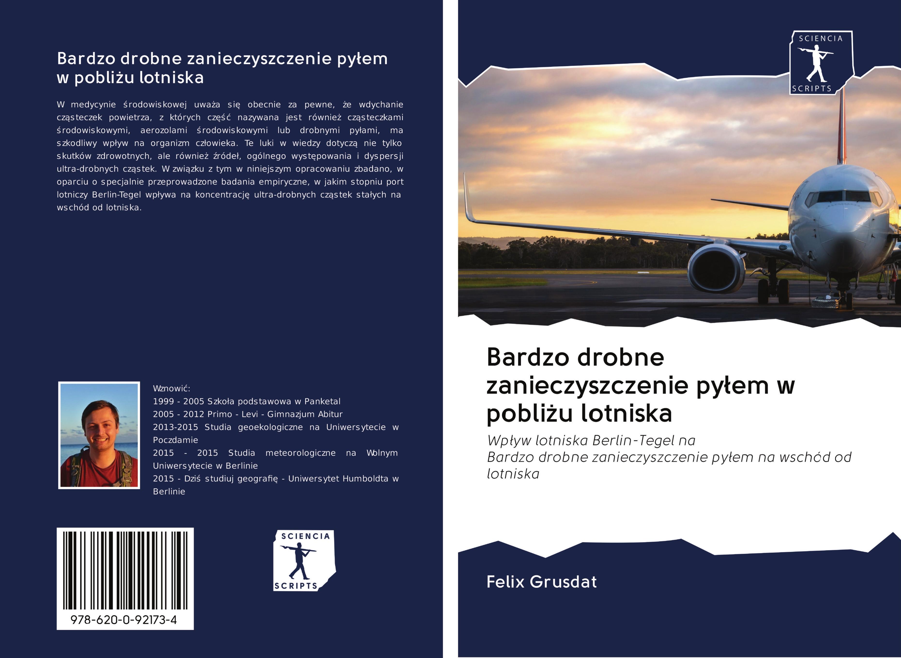 Vorderes Coverbild Bardzo drobne zanieczyszczenie py¿em w pobli¿u lotniska