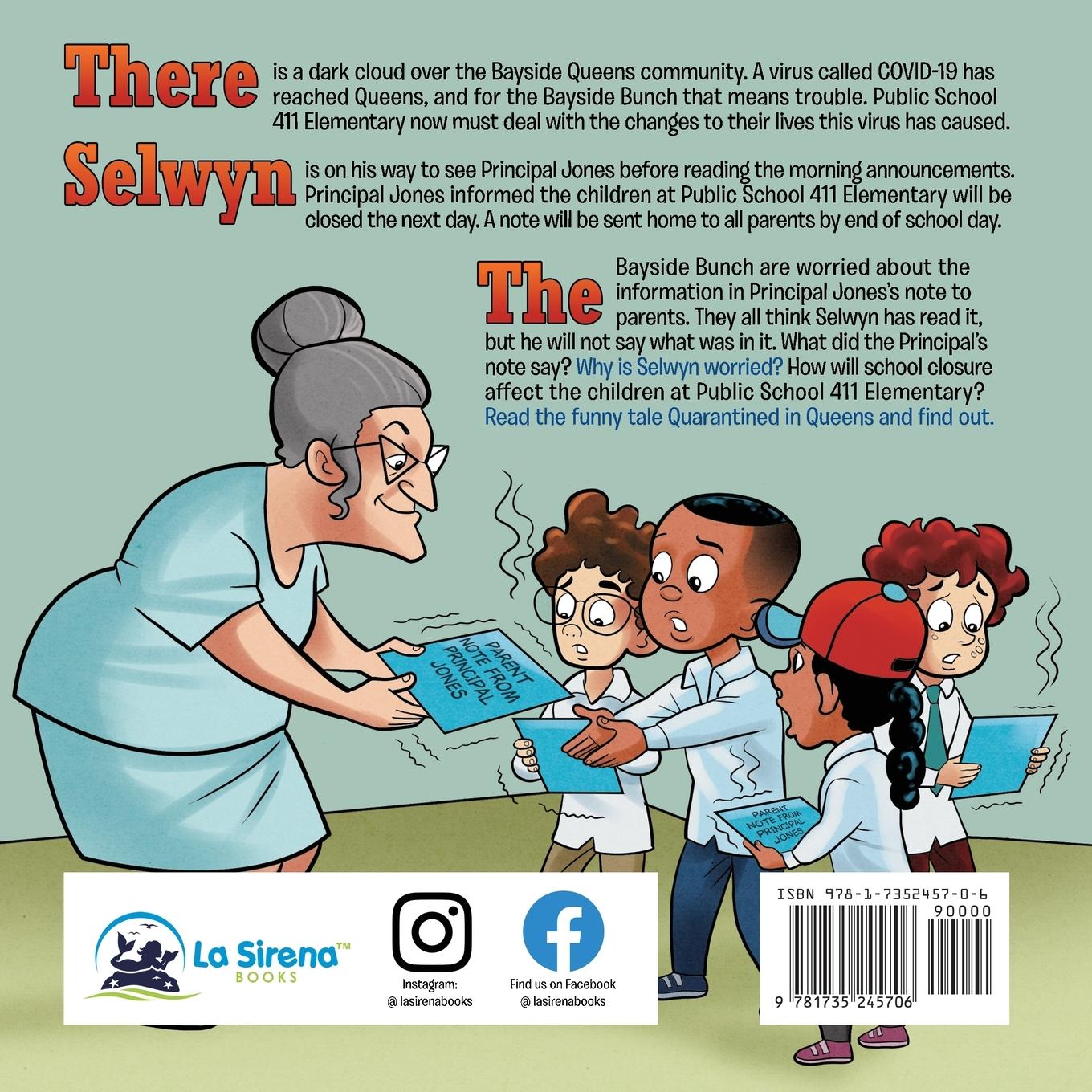 Rückseitencover The Bayside Bunch Quarantined in Queens