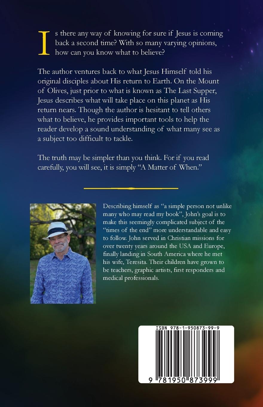 Rückseitencover It Is Simply A Matter Of When