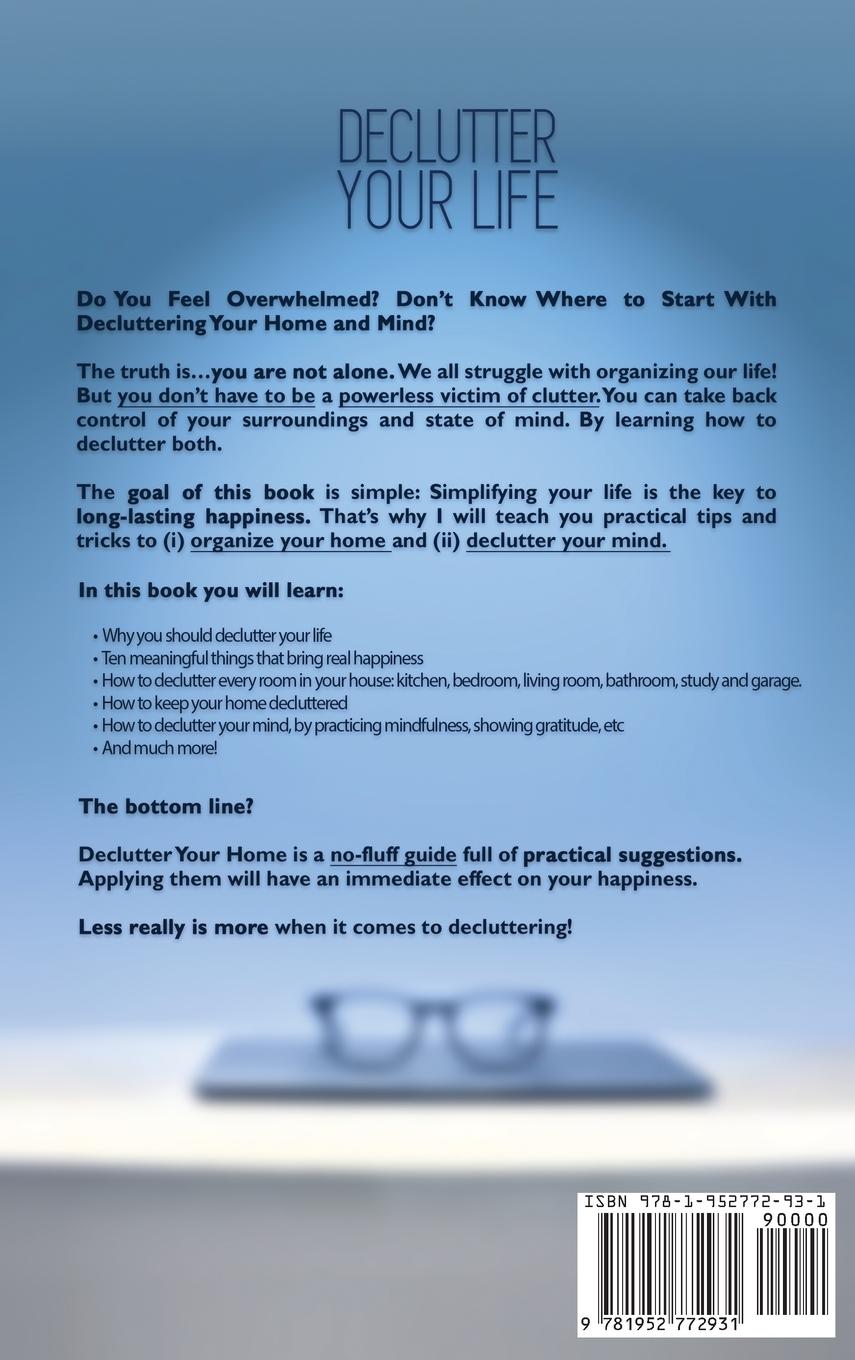 Rückseitencover Declutter Your Life